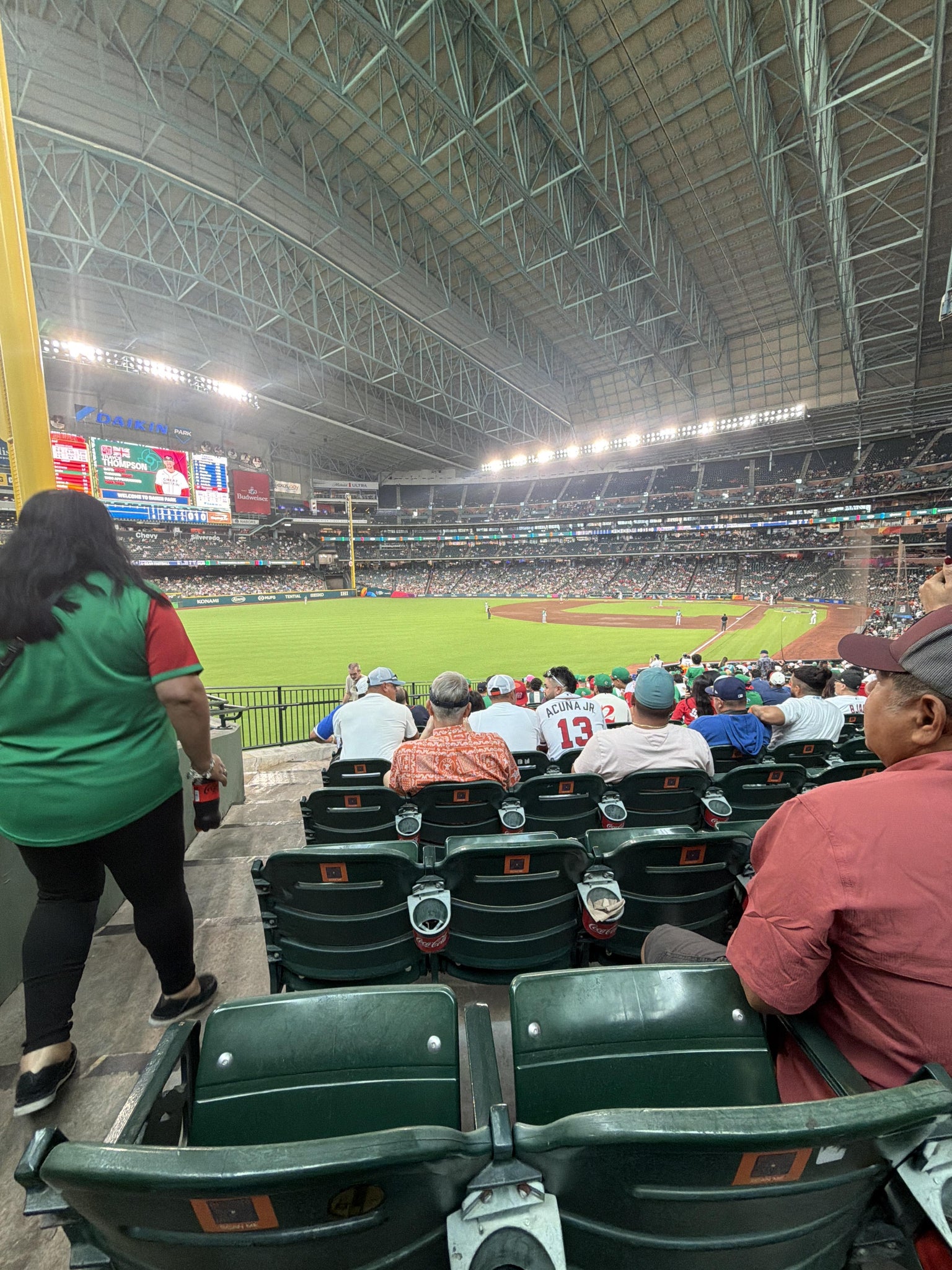 Real Fan View taken from Section 105 at Daikin Park by Eric Y