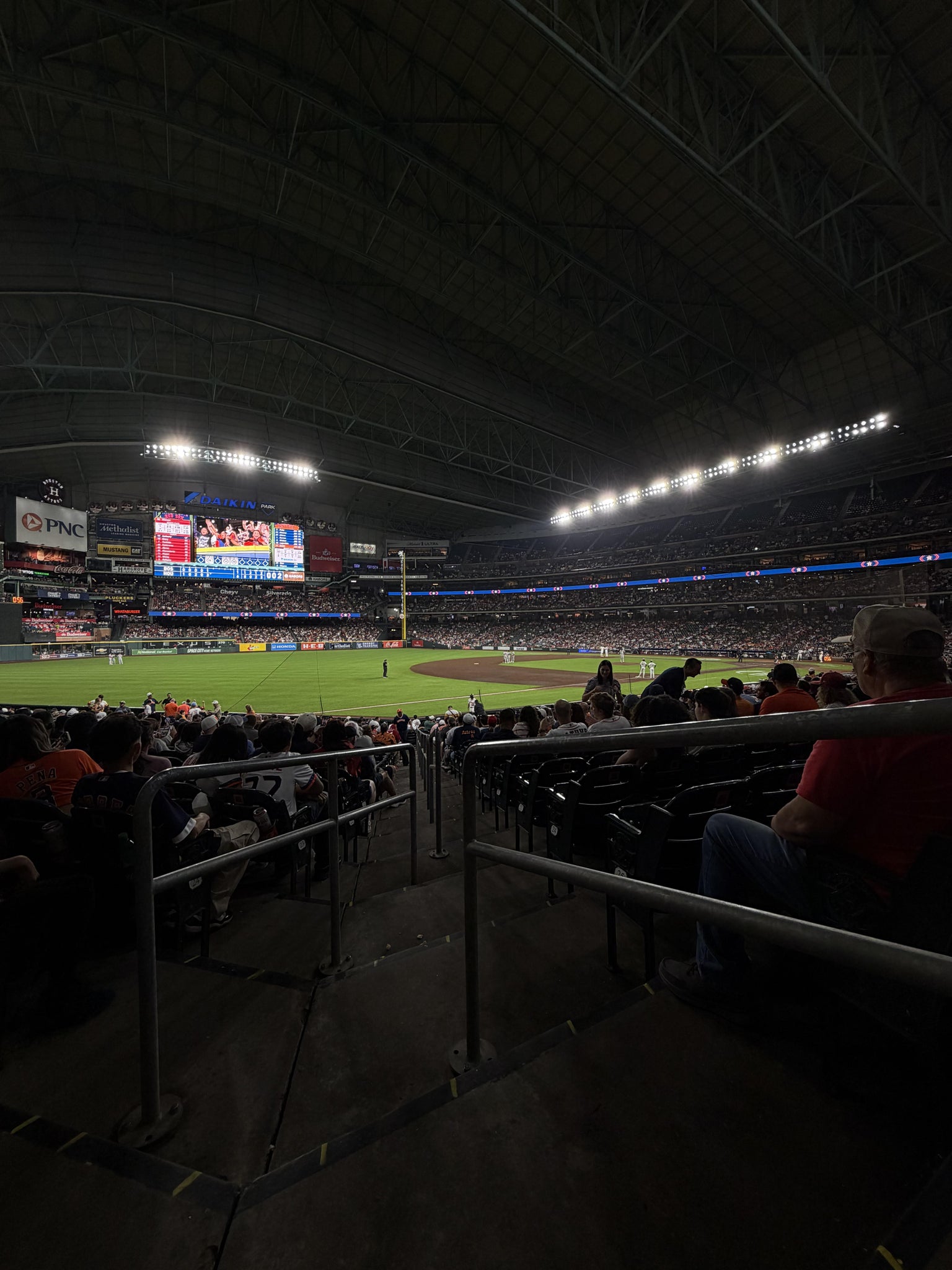 Real Fan View taken from Section 108 at Daikin Park by Logan S
