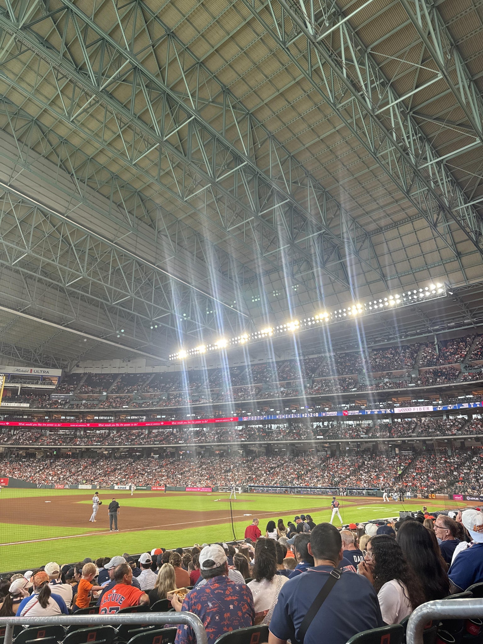 Real Fan View taken from Section 109 at Daikin Park by David A
