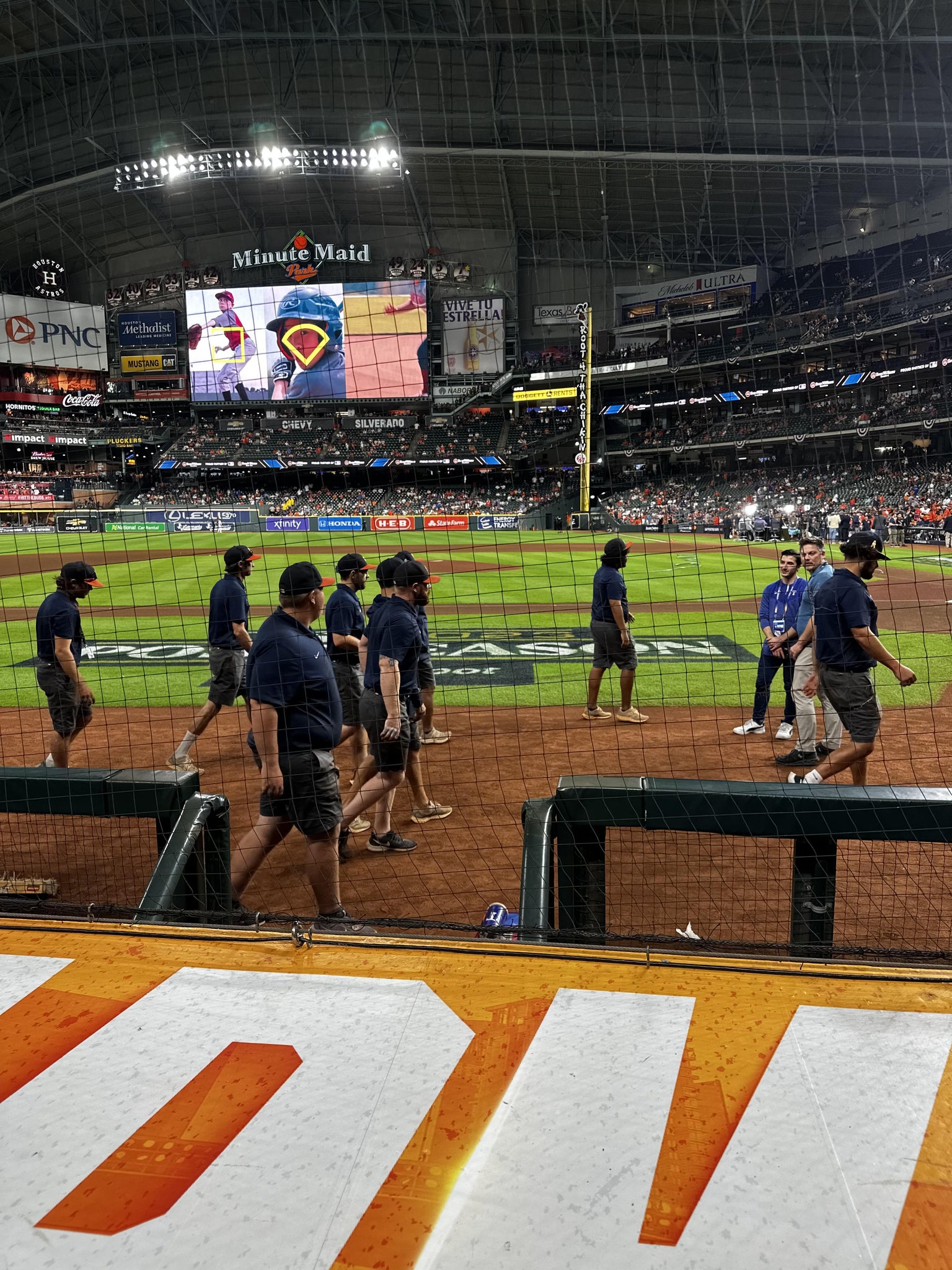Real Fan View taken from Section 114 at Daikin Park by Amir A