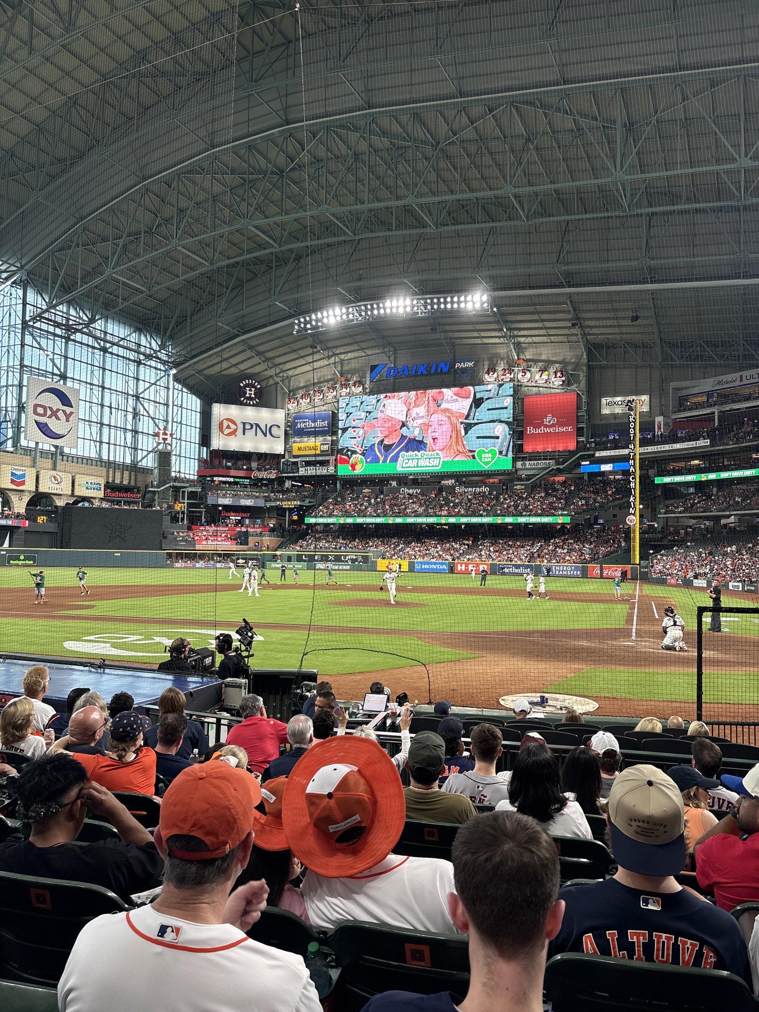 Real Fan View taken from Section 116 at Daikin Park by Anonymous User