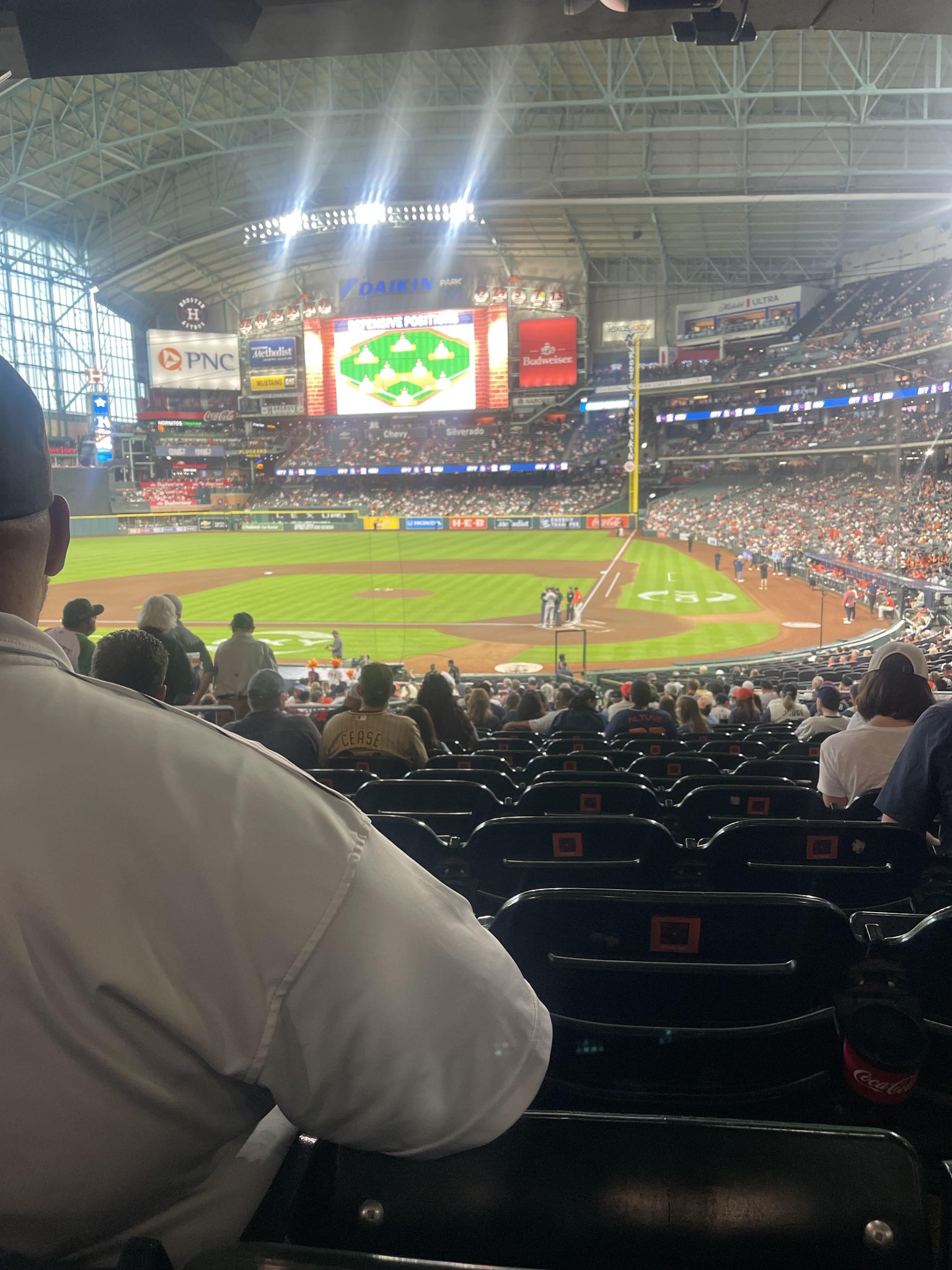 Real Fan View taken from Section 116 at Daikin Park by Anonymous User