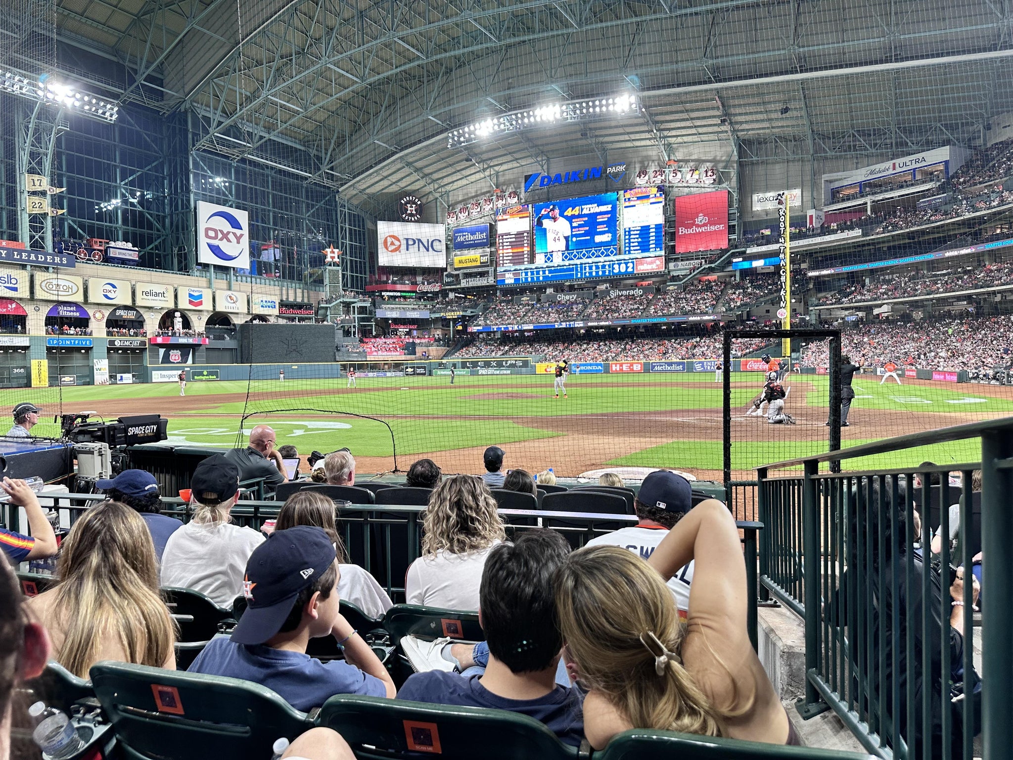 Real Fan View taken from Section 116 at Daikin Park by Tommie H