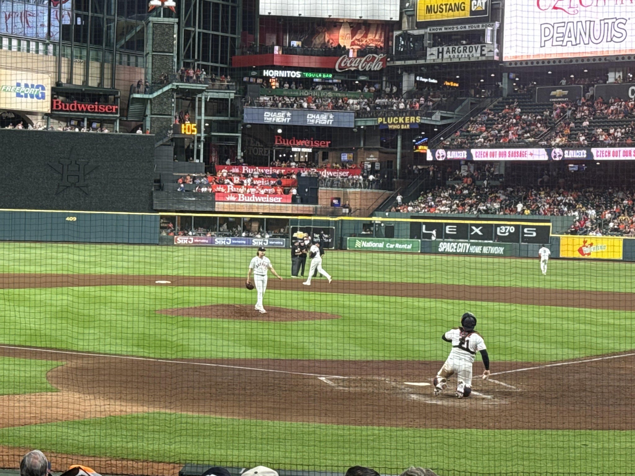 Real Fan View taken from Section 118 at Daikin Park by Kevin C