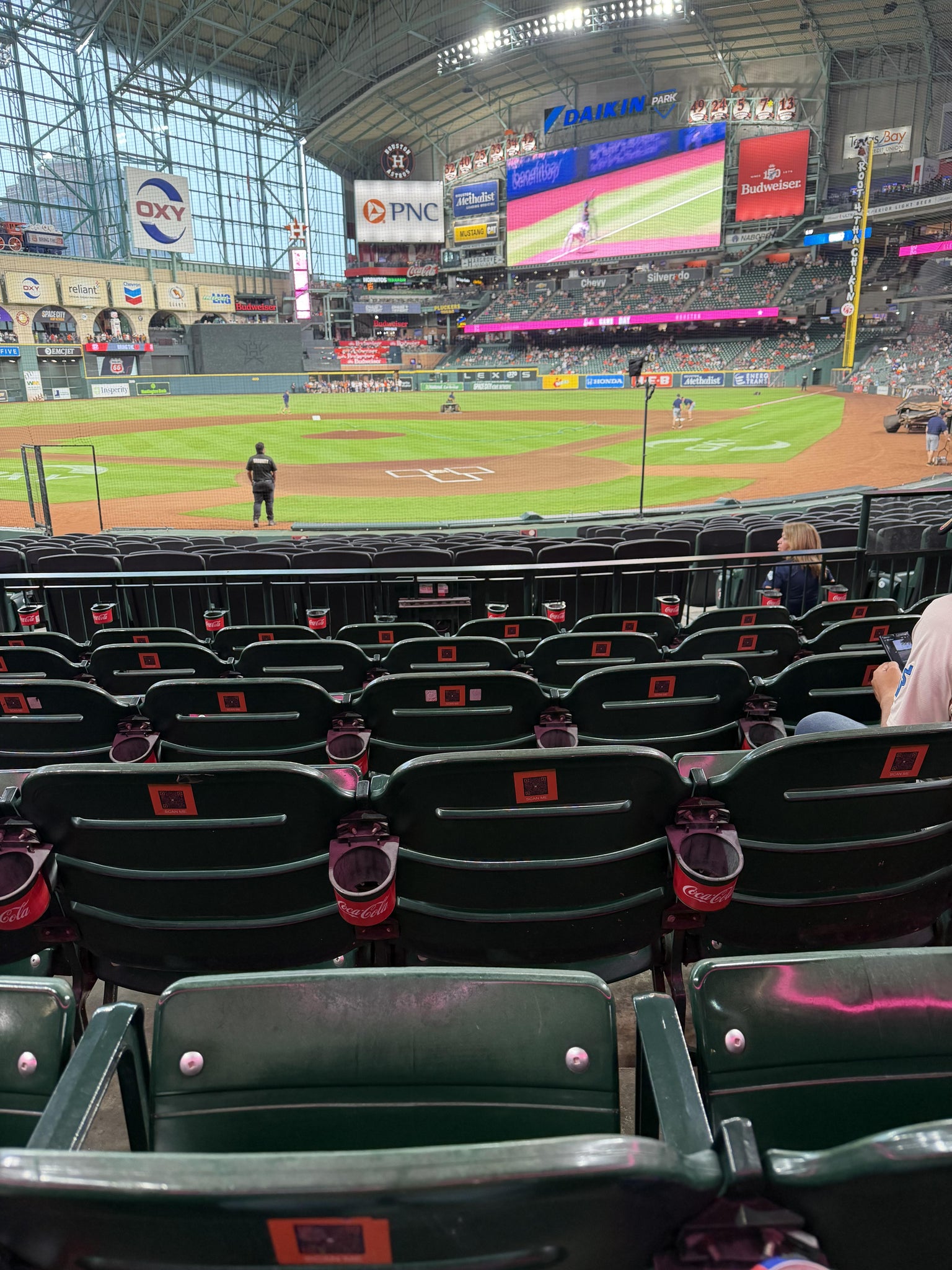 Real Fan View taken from Section 118 at Daikin Park by Cynthia & michael M