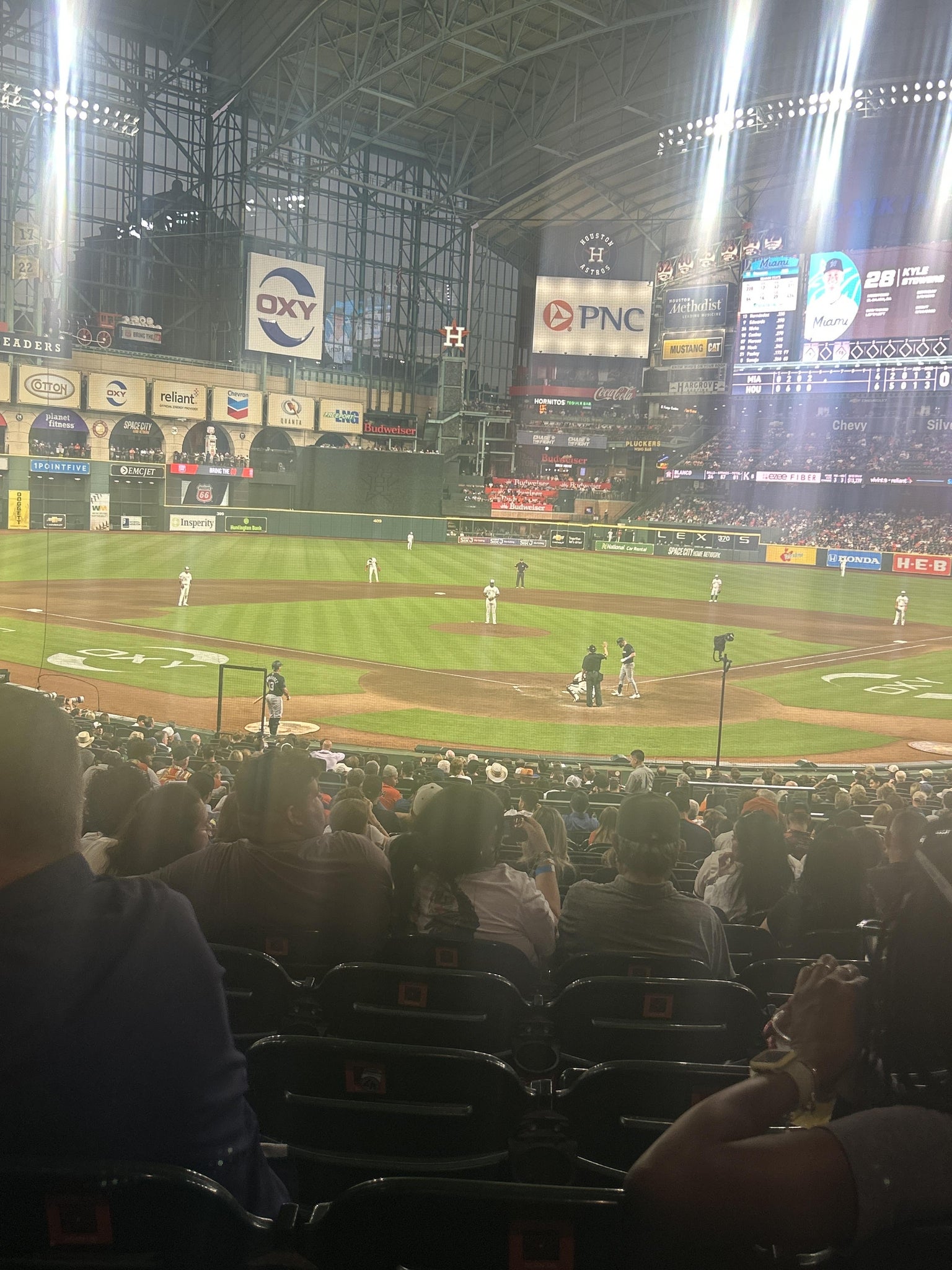 Real Fan View taken from Section 118 at Daikin Park by Anonymous User