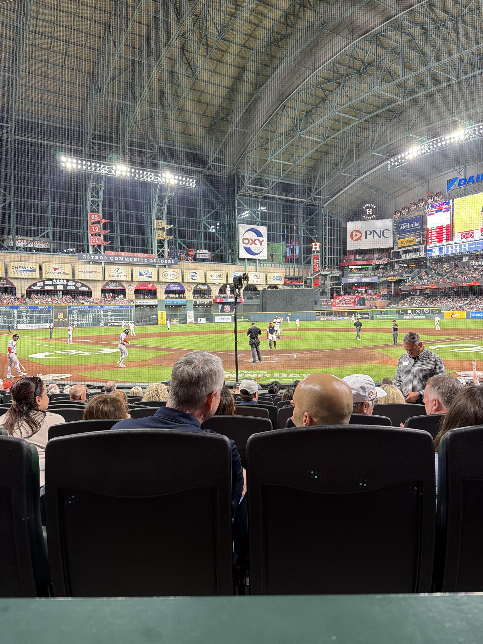 Real Fan View taken from Section 119 at Daikin Park by Jennifer B