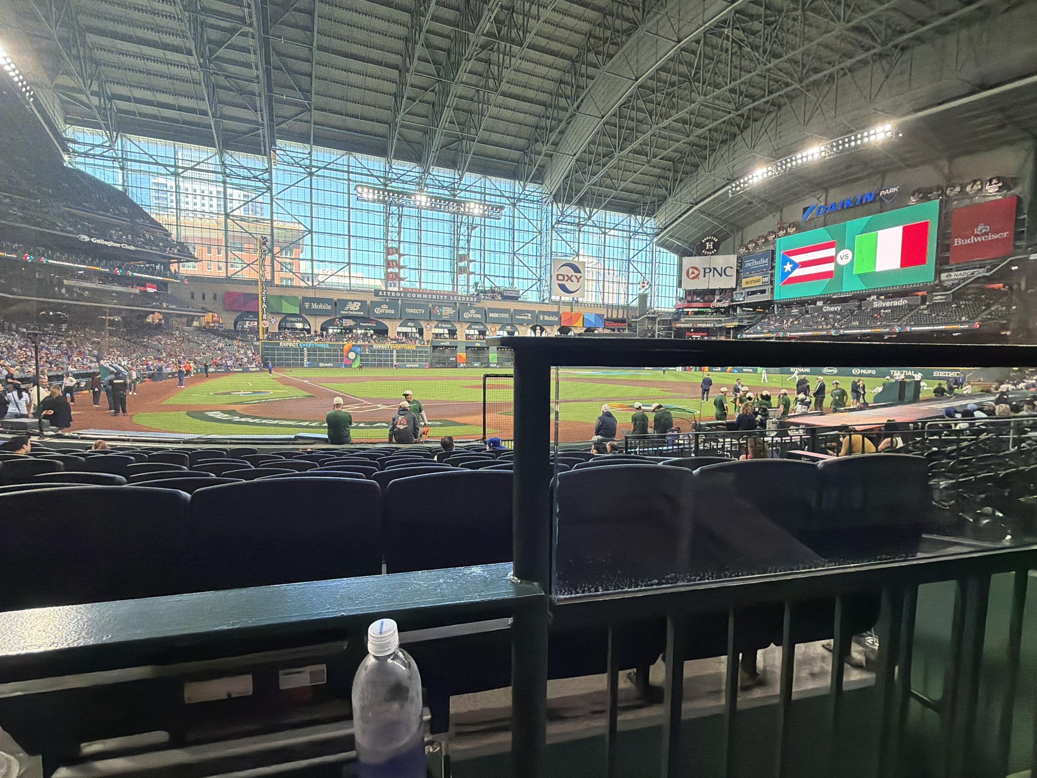 Real Fan View taken from Section 120 at Daikin Park by Scott R