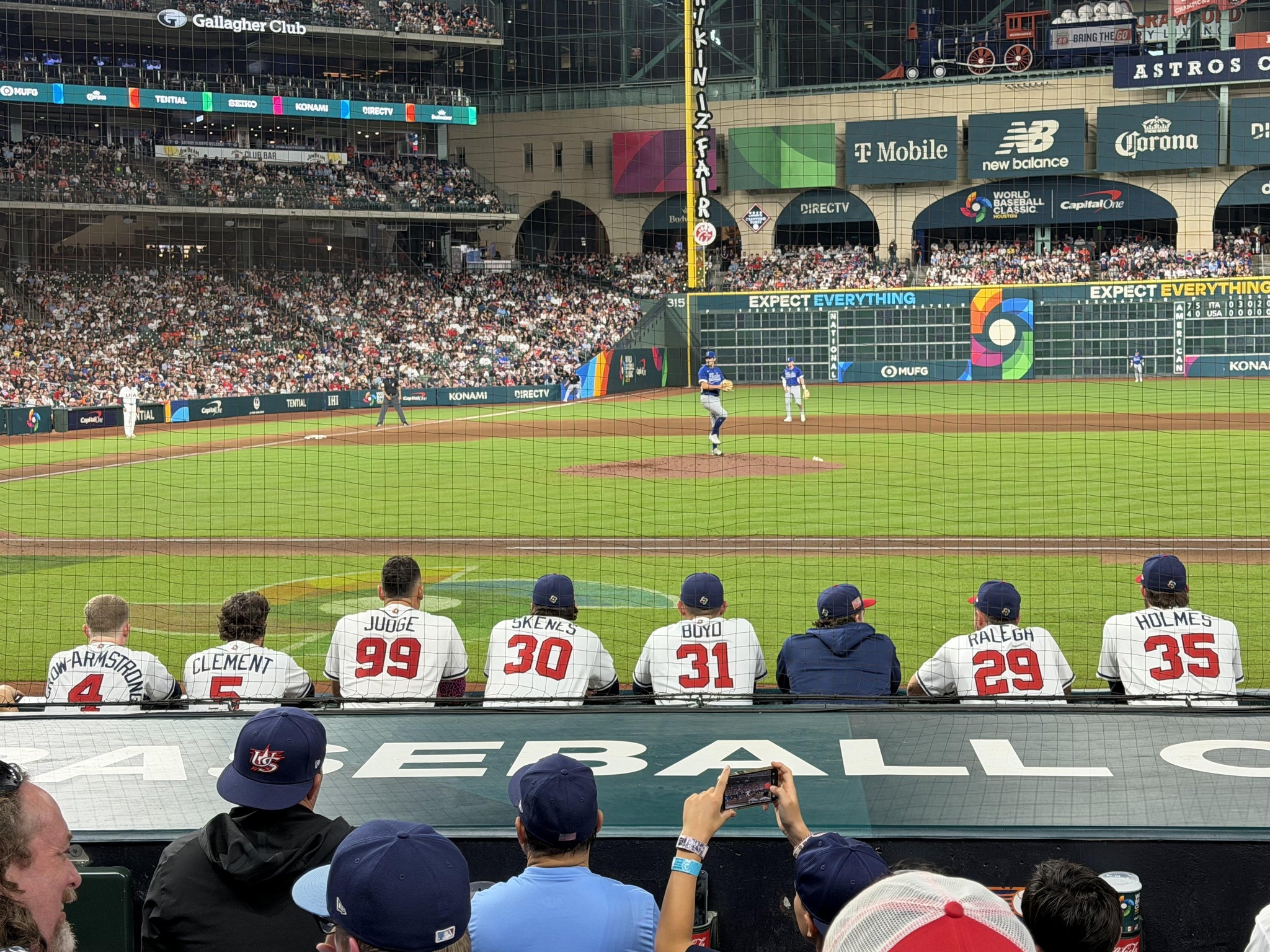 Real Fan View taken from Section 125 at Daikin Park by Eduardo A
