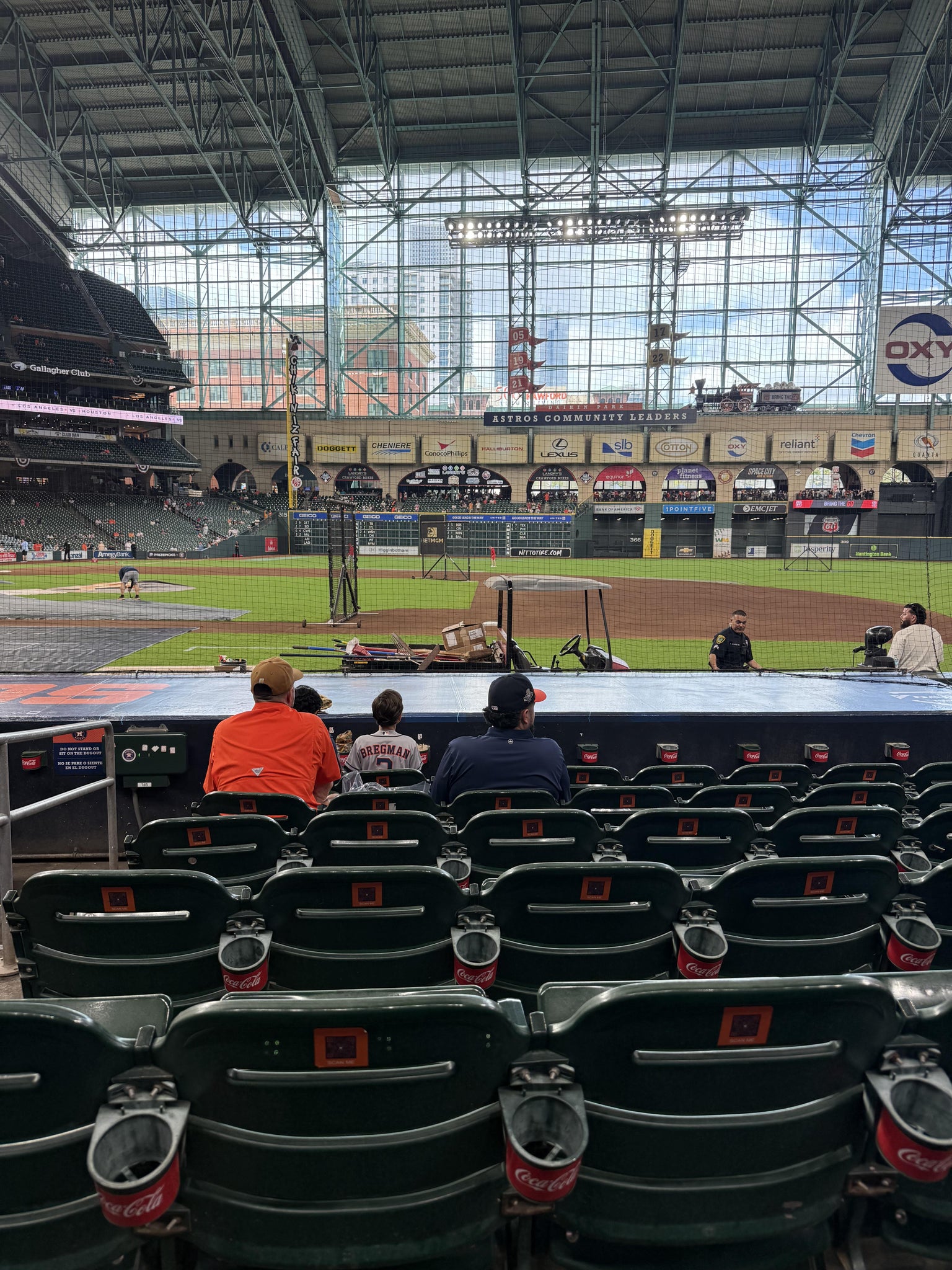 Real Fan View taken from Section 126 at Daikin Park by David S