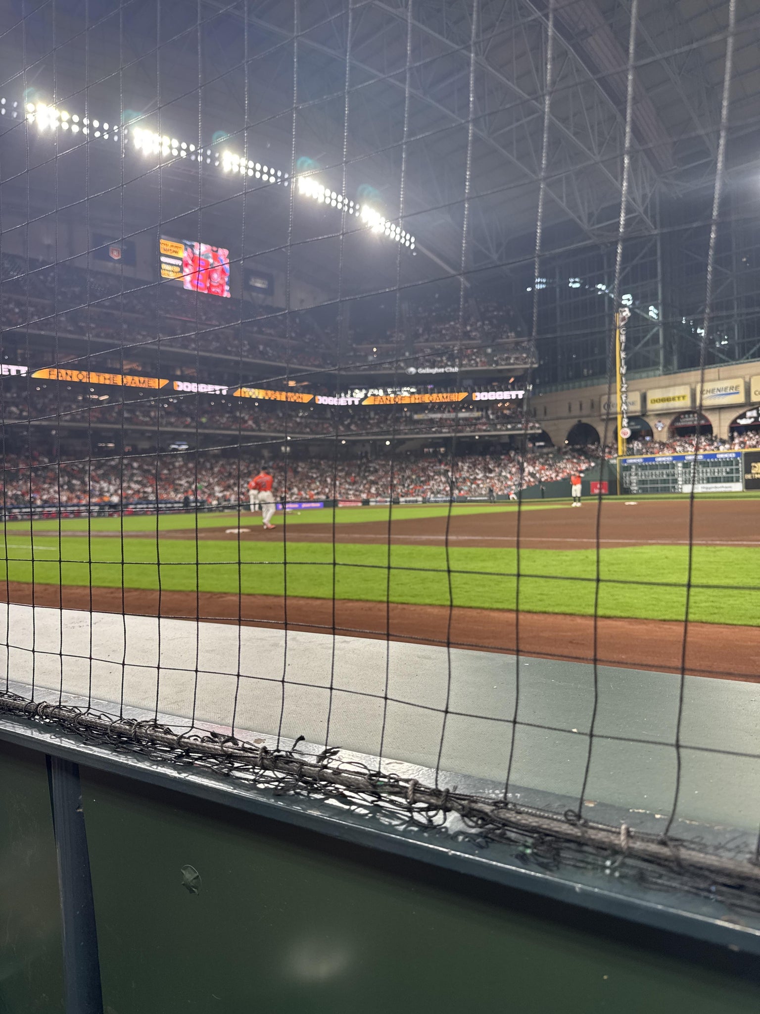 Real Fan View taken from Section 127 at Daikin Park by Michael S