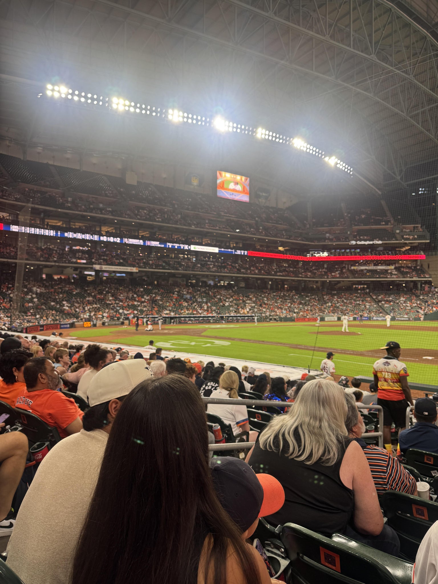 Real Fan View taken from Section 127 at Daikin Park by Kierra D