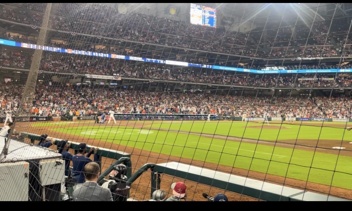 Real Fan View taken from Section 127 at Daikin Park by Maria E