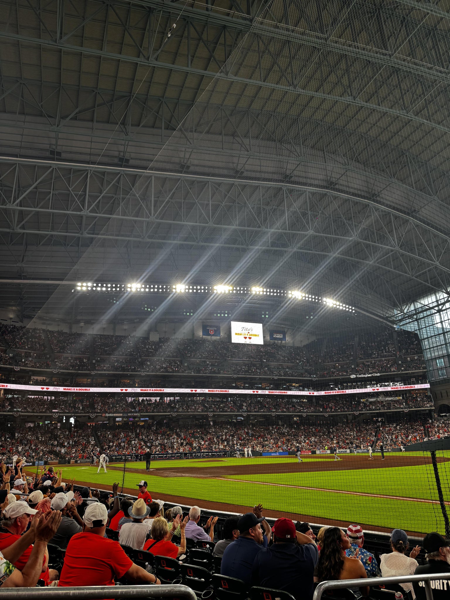 Real Fan View taken from Section 131 at Daikin Park by Anonymous User
