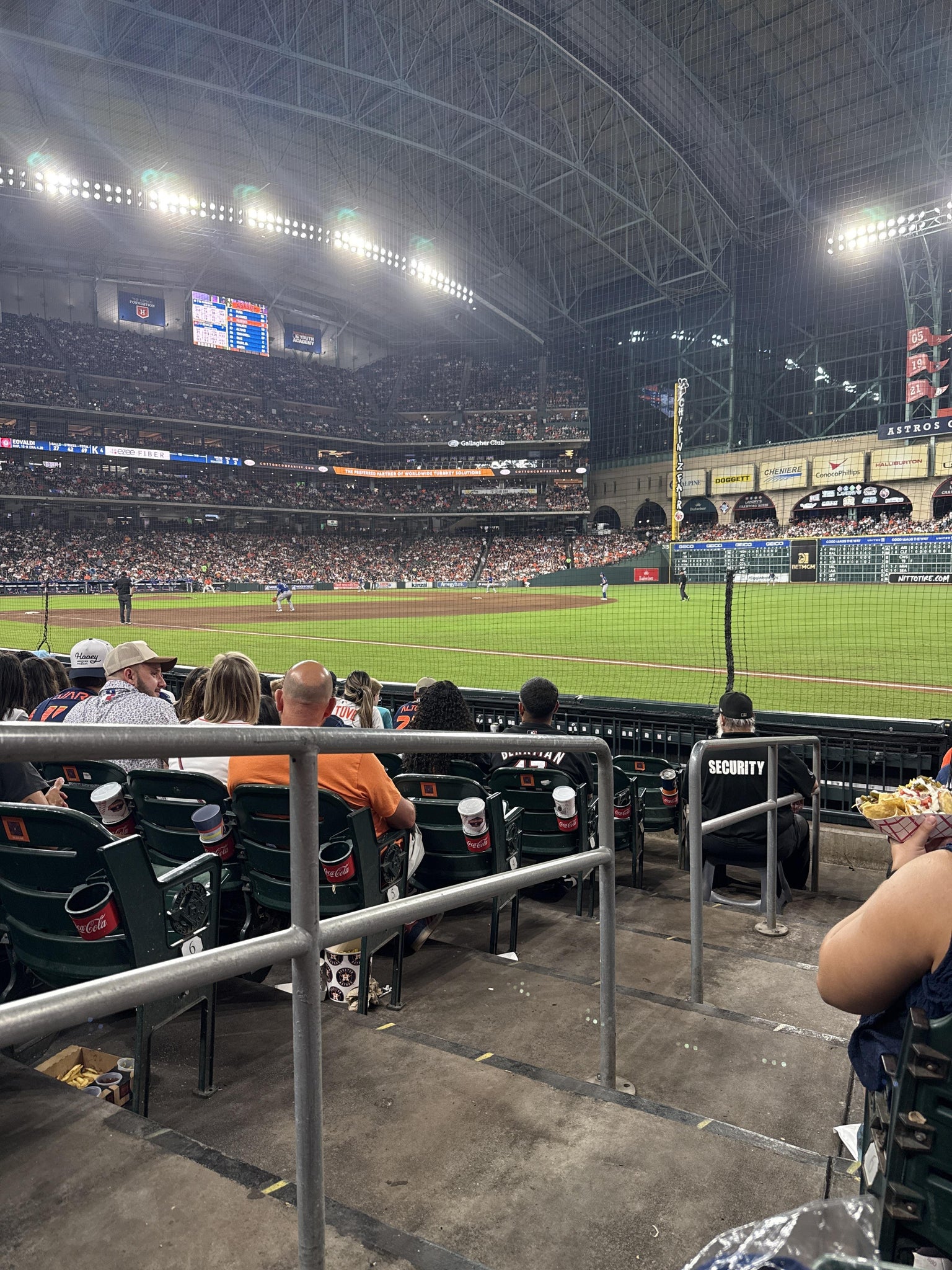Real Fan View taken from Section 131 at Daikin Park by Briana H