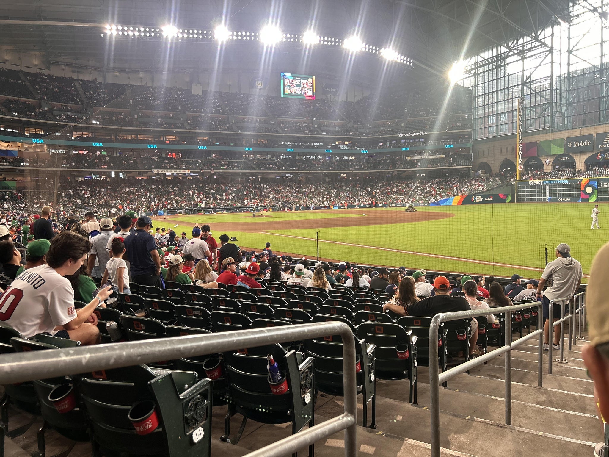 Real Fan View taken from Section 132 at Daikin Park by Jose T
