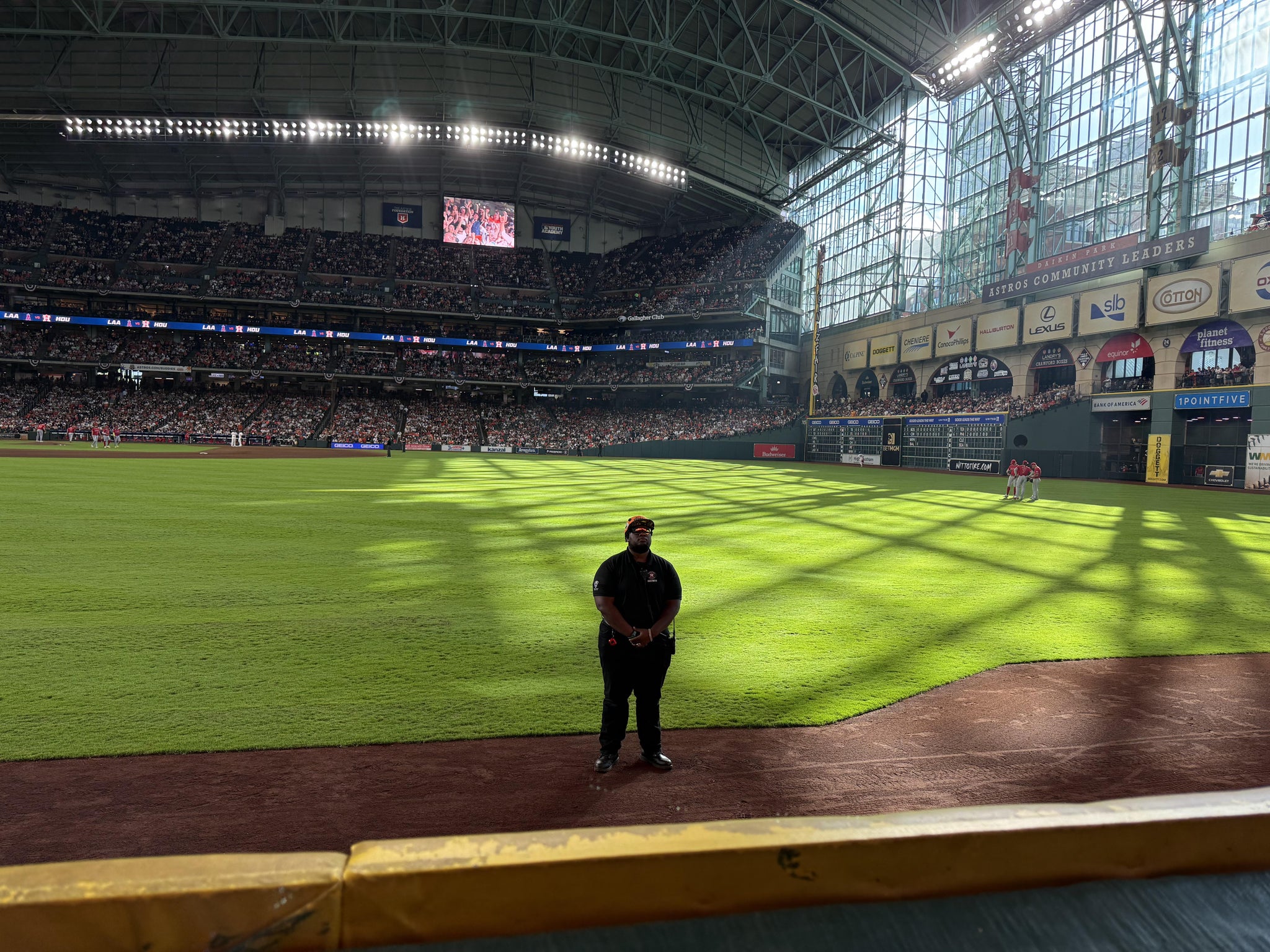 Real Fan View taken from Section 154 at Daikin Park by Juan M