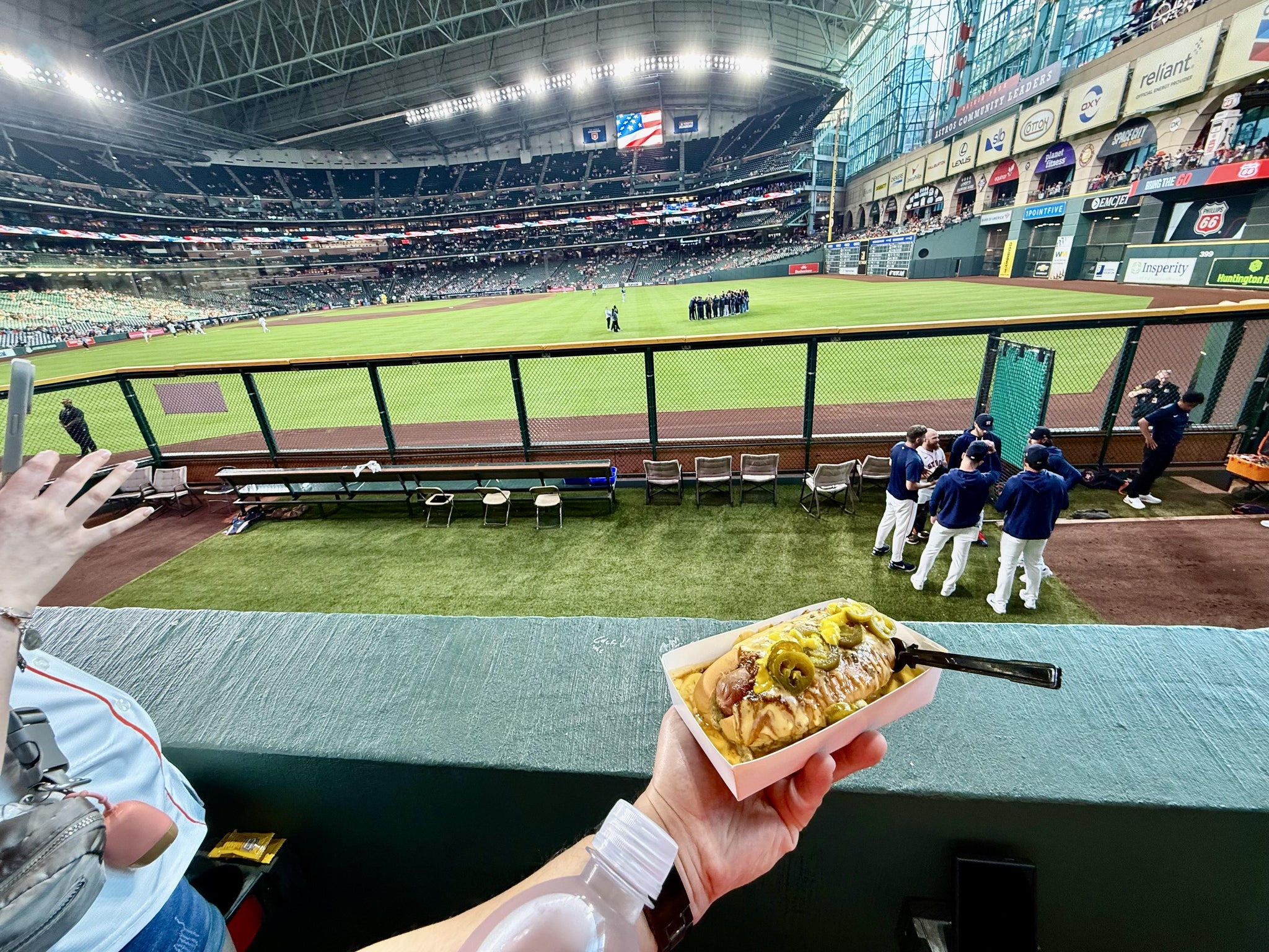 Real Fan View taken from Section 156 at Daikin Park by Nick N