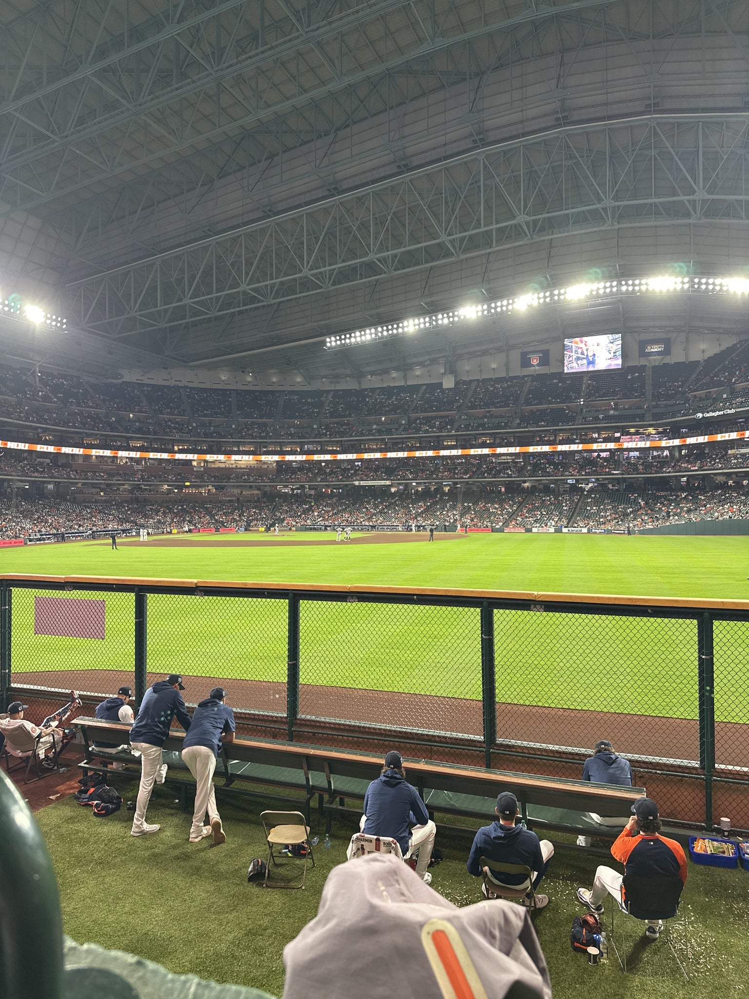 Real Fan View taken from Section 156 at Daikin Park by Stephen C