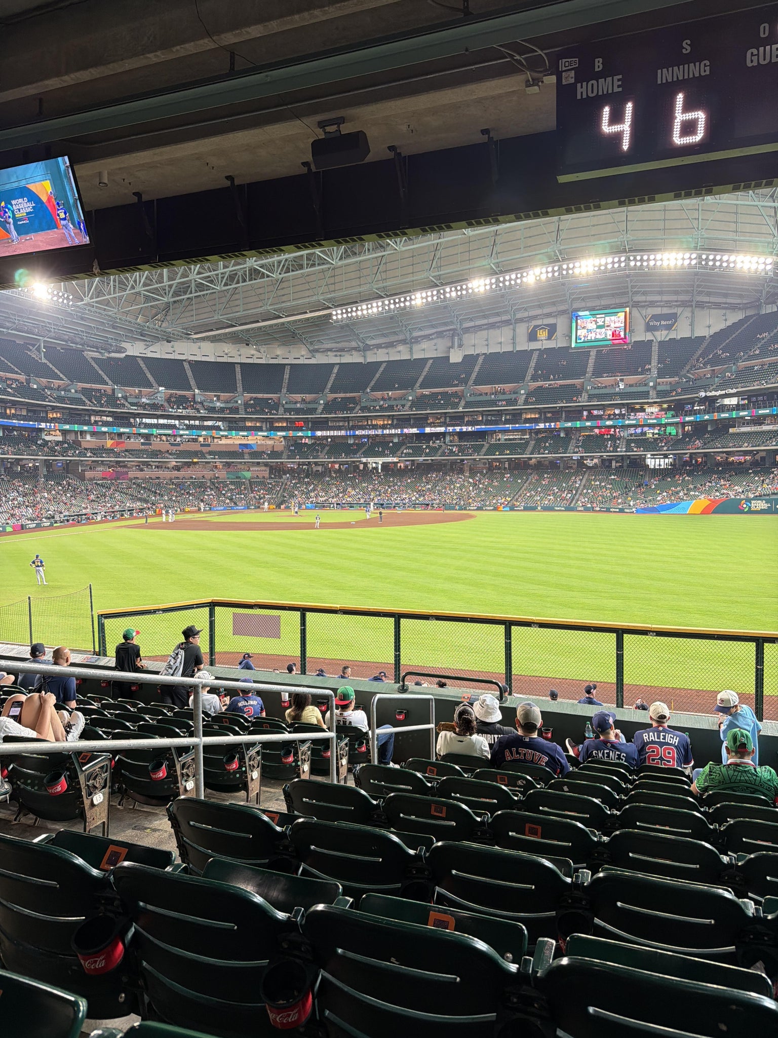 Real Fan View taken from Section 156 at Daikin Park by Anonymous User
