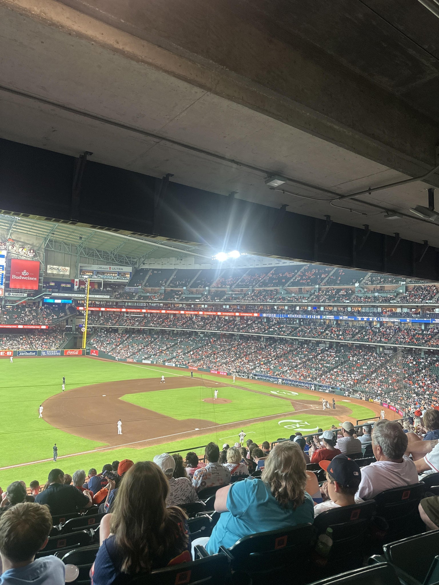 Real Fan View taken from Section 209 at Daikin Park by Danny M