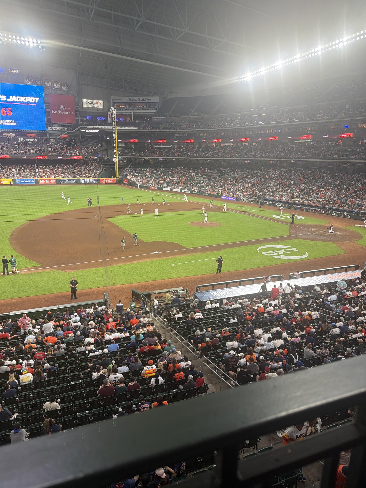 Real Fan View taken from Section 211 at Daikin Park by Omar J