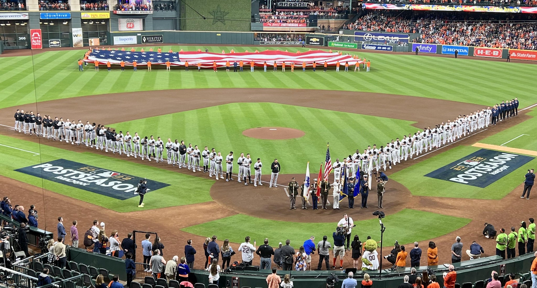 Real Fan View taken from Section 218 at Daikin Park by Christian E