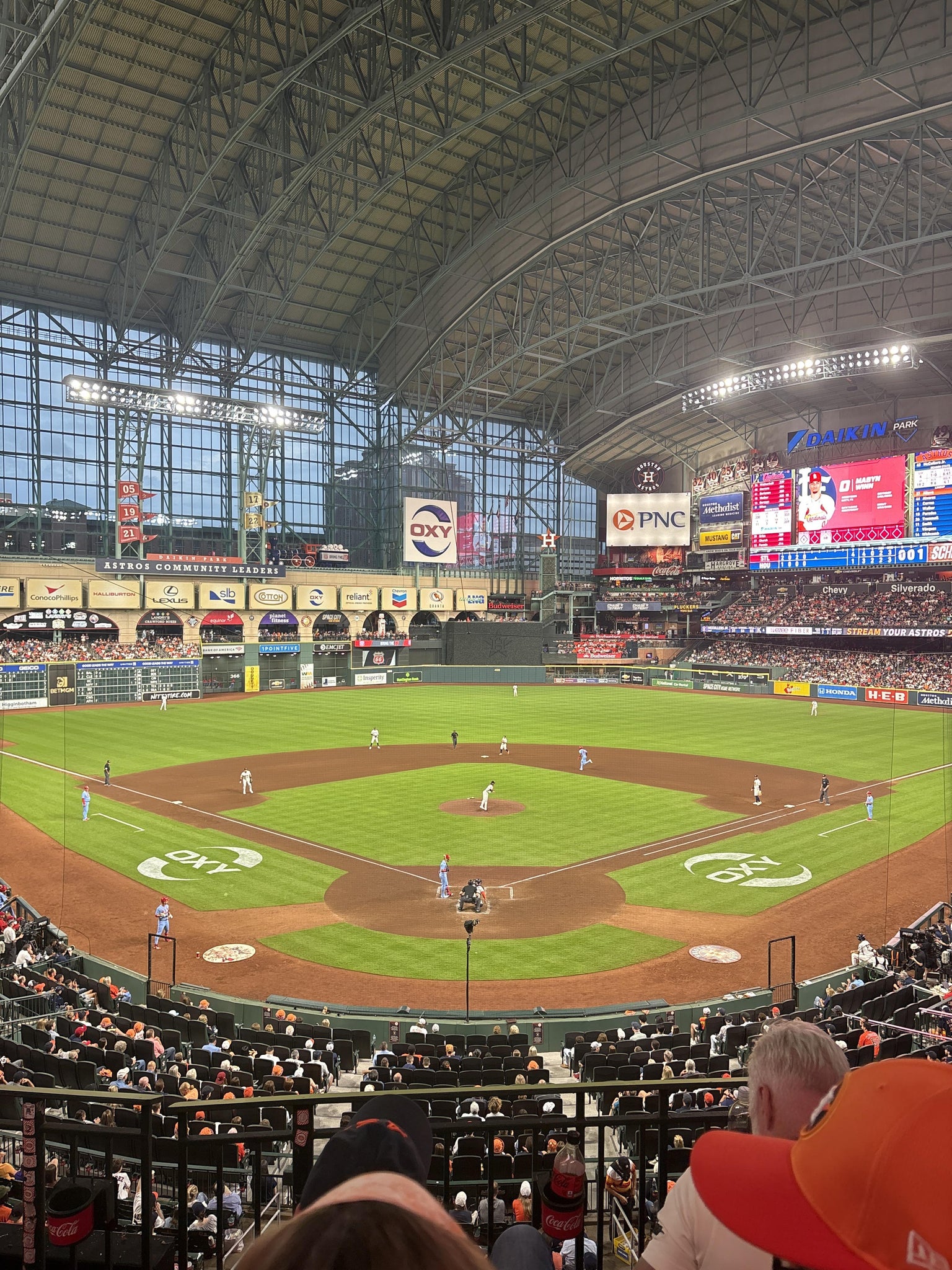 Real Fan View taken from Section 219 at Daikin Park by London F