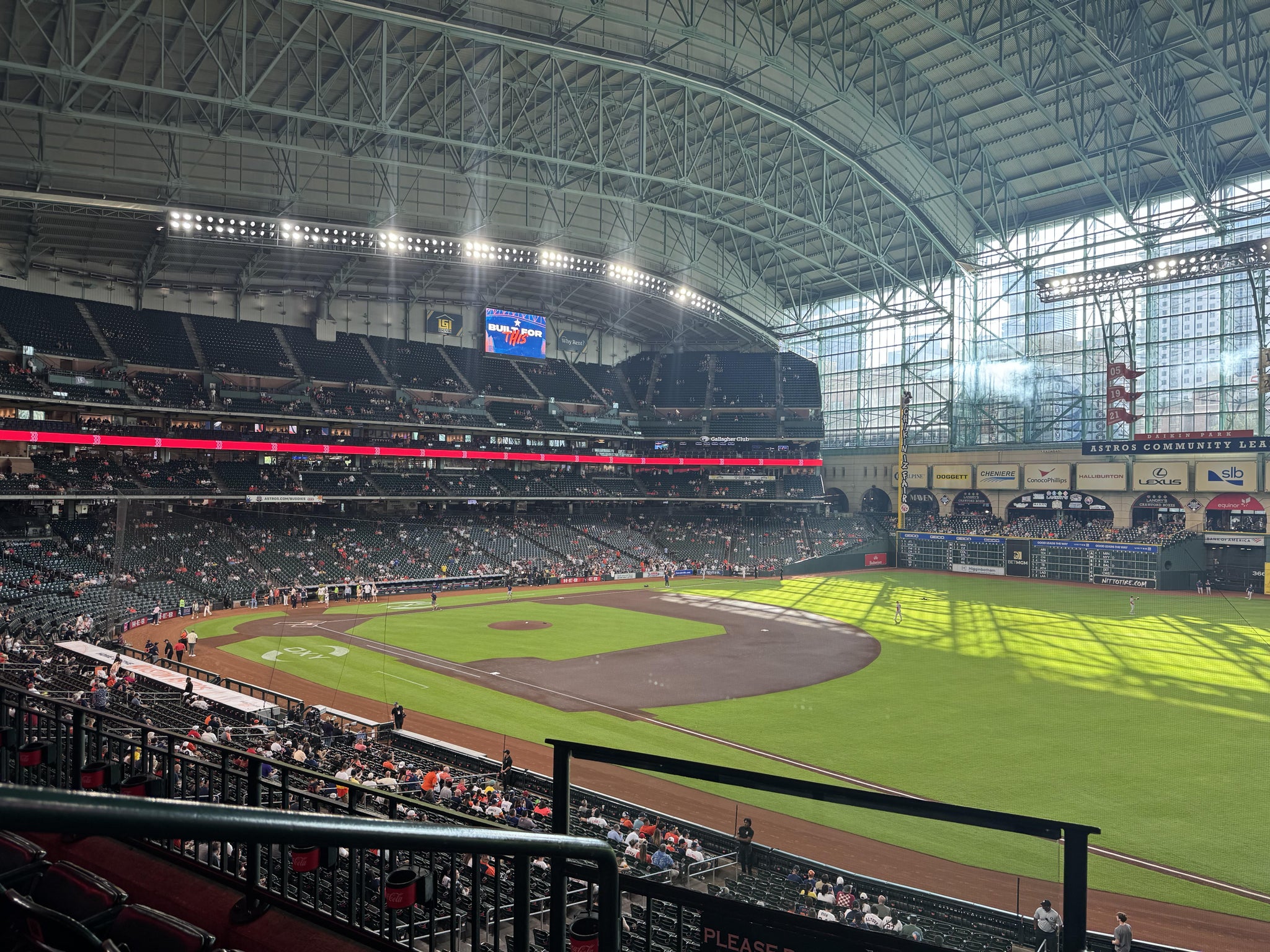 Real Fan View taken from Section 231 at Daikin Park by Steve L