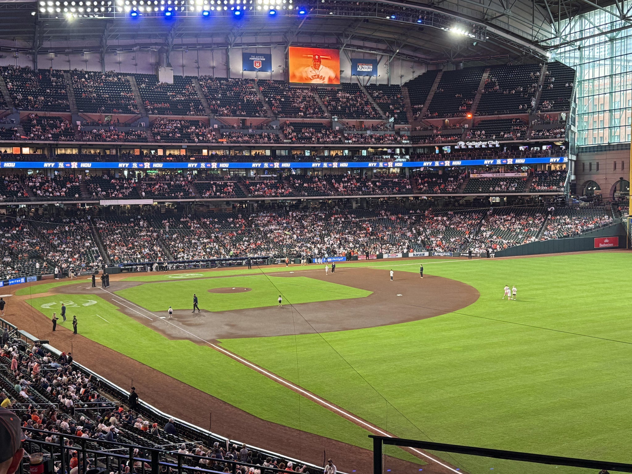 Real Fan View taken from Section 234 at Daikin Park by Bruce A