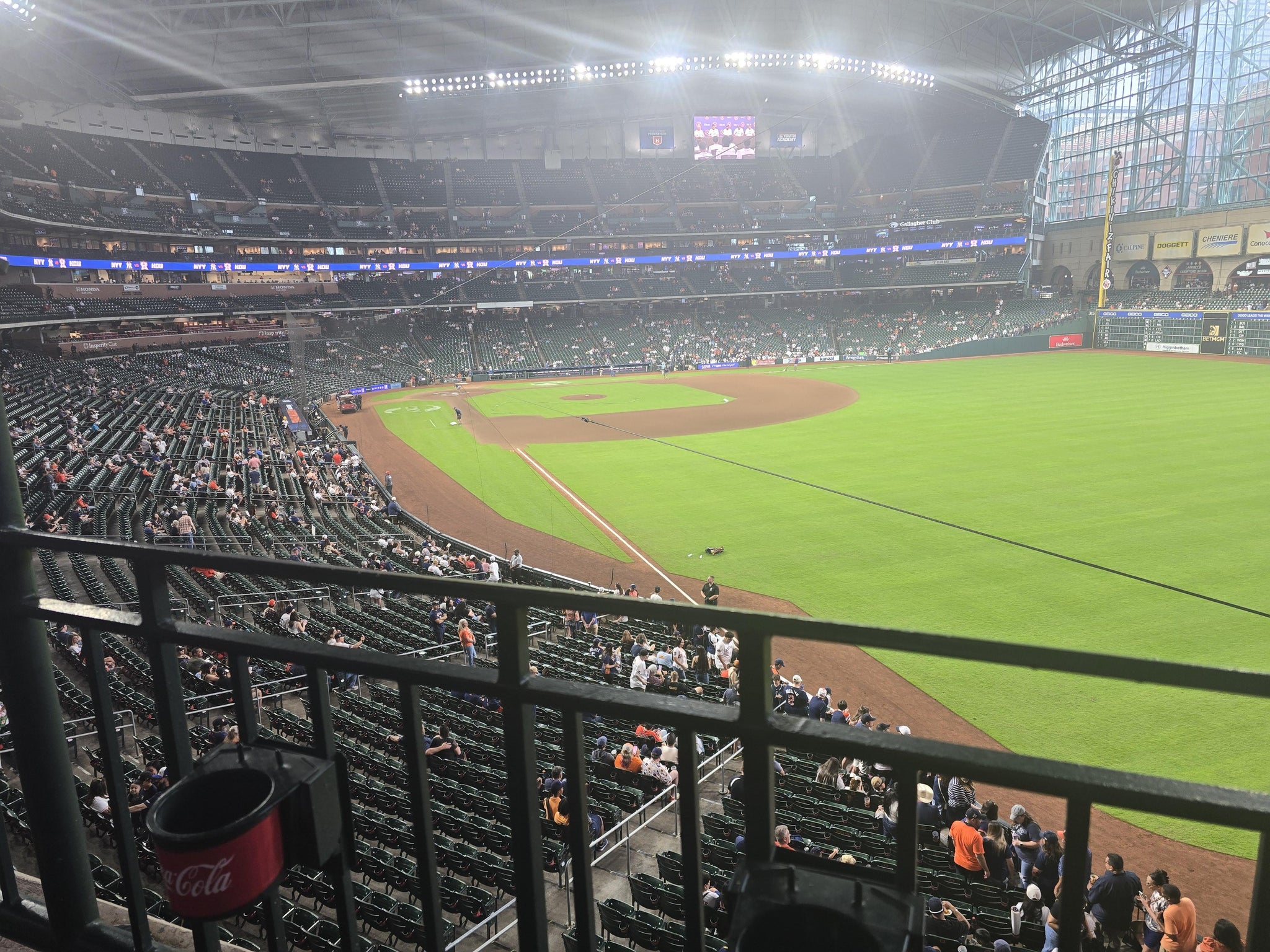 Real Fan View taken from Section 235 at Daikin Park by Lindsey B