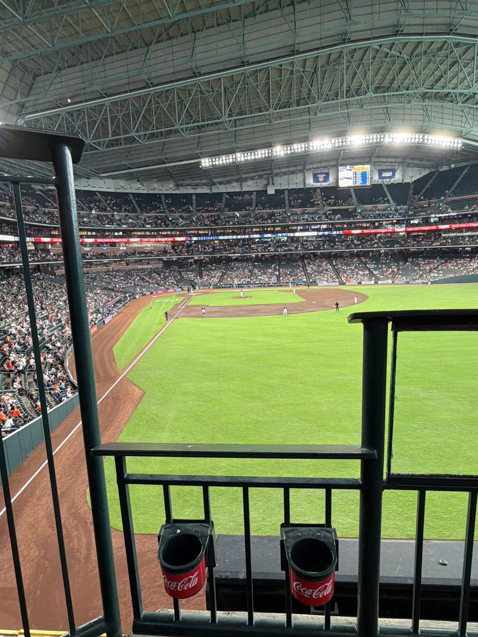 Real Fan View taken from Section 251 at Daikin Park by Jose J