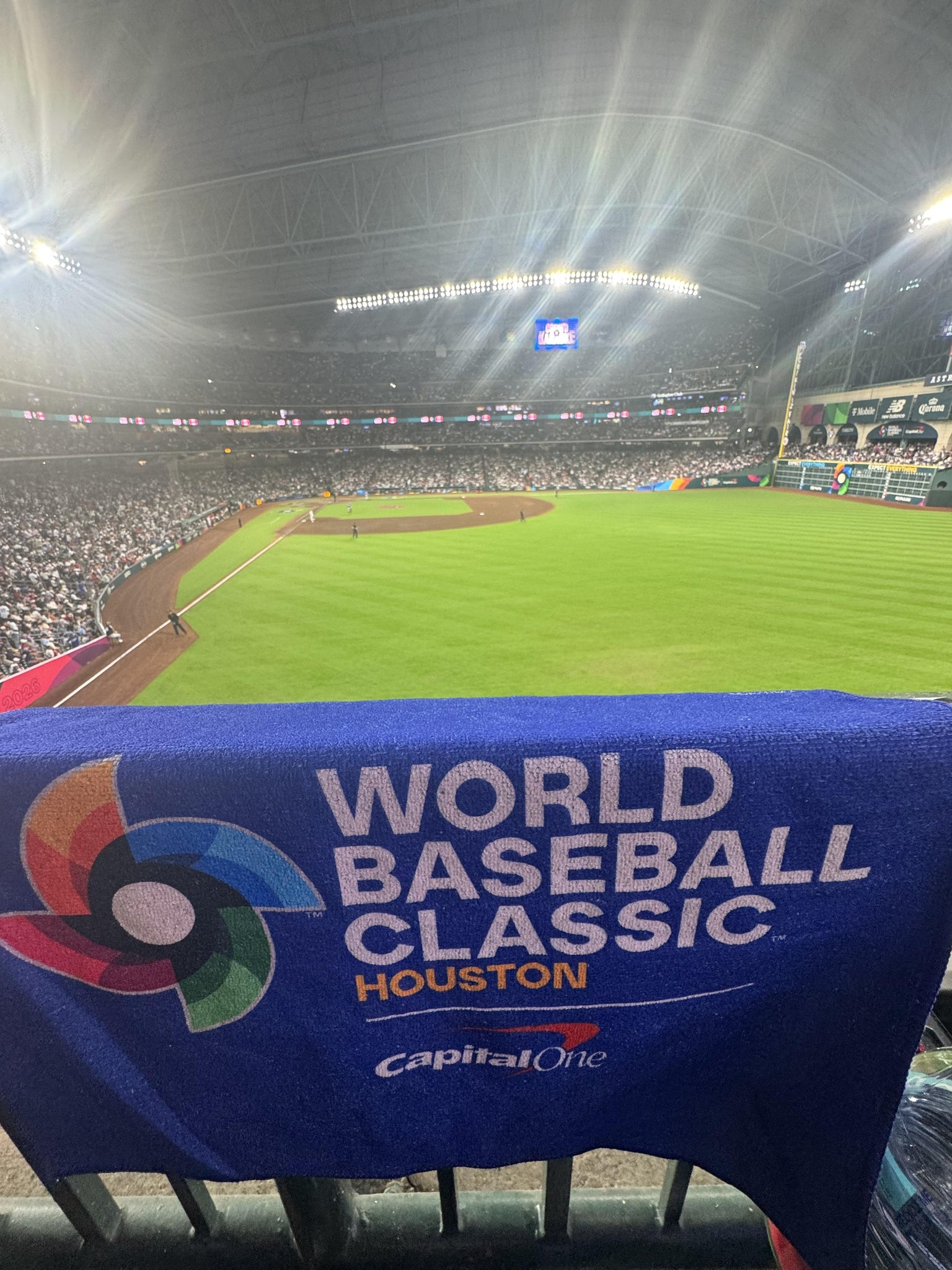 Real Fan View taken from Section 252 at Daikin Park by Guillermo S