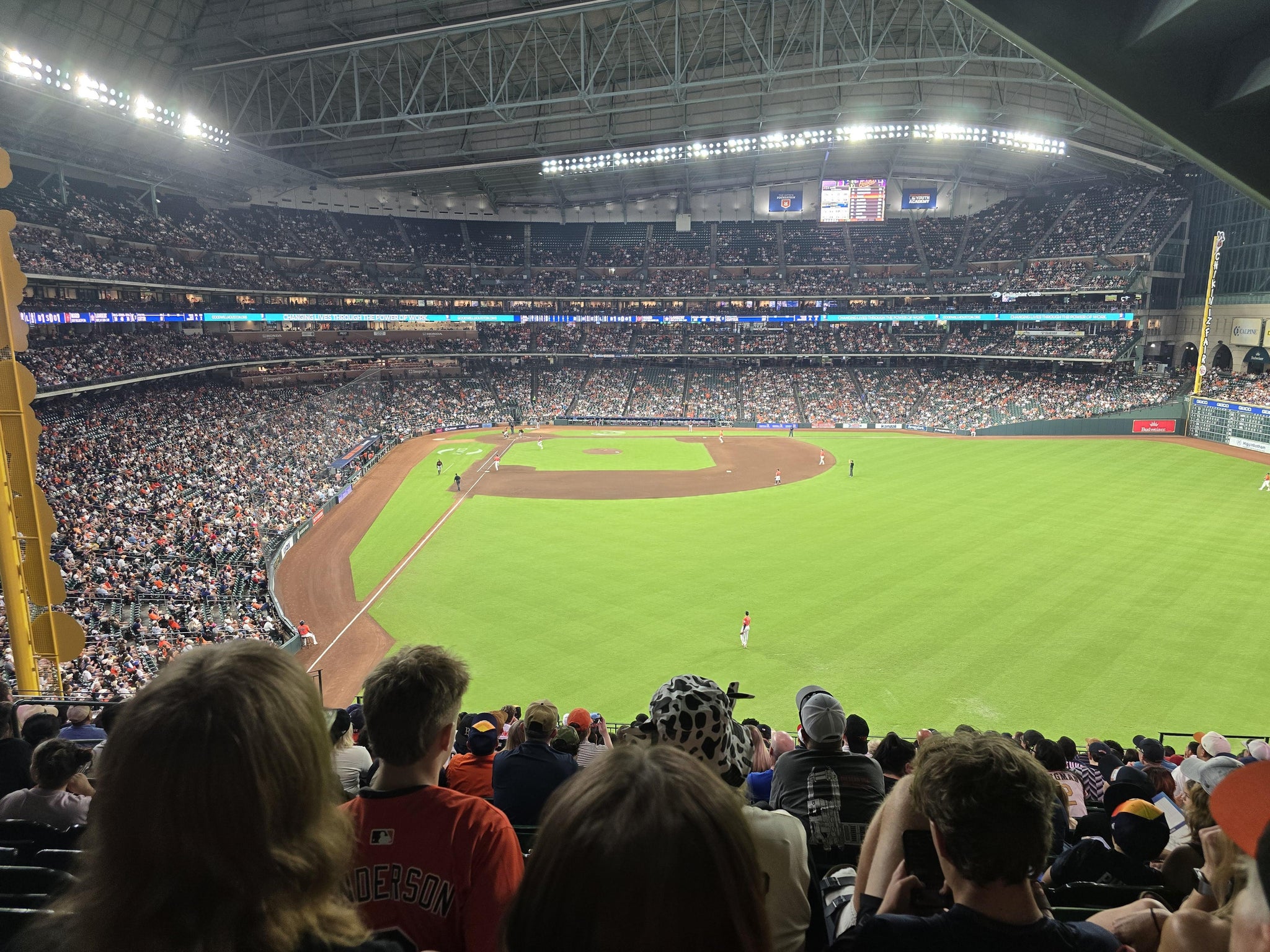 Real Fan View taken from Section 252 at Daikin Park by Familia R