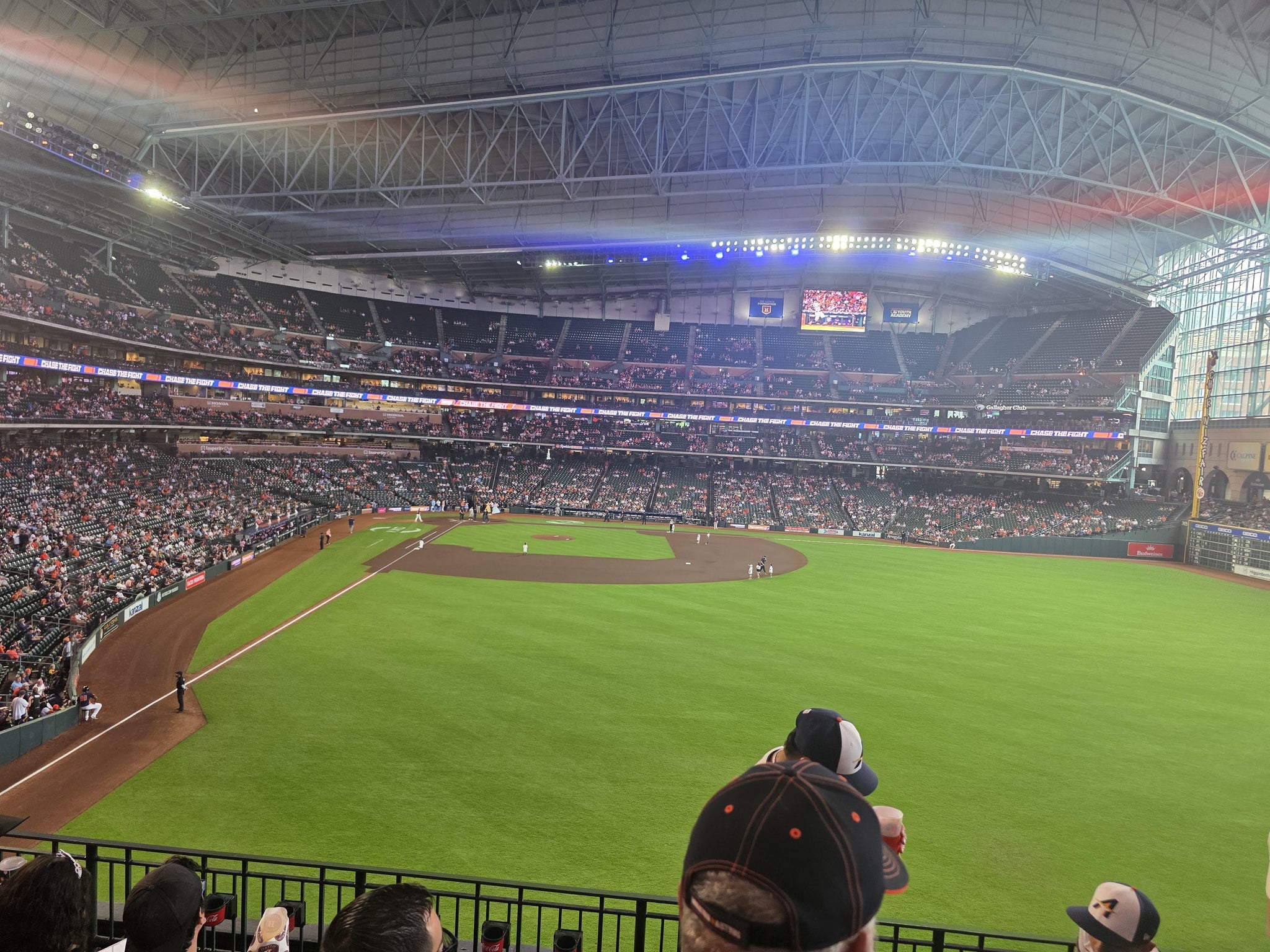 Real Fan View taken from Section 252 at Daikin Park by Richard B