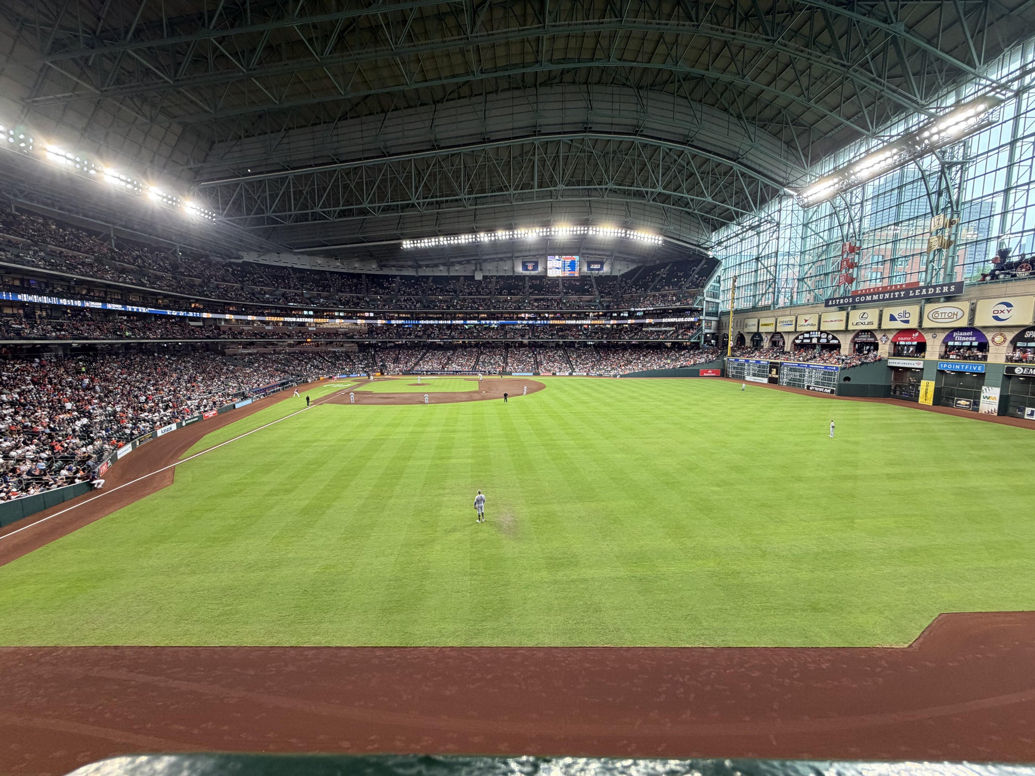 Real Fan View taken from Section 253 at Daikin Park by Anonymous User