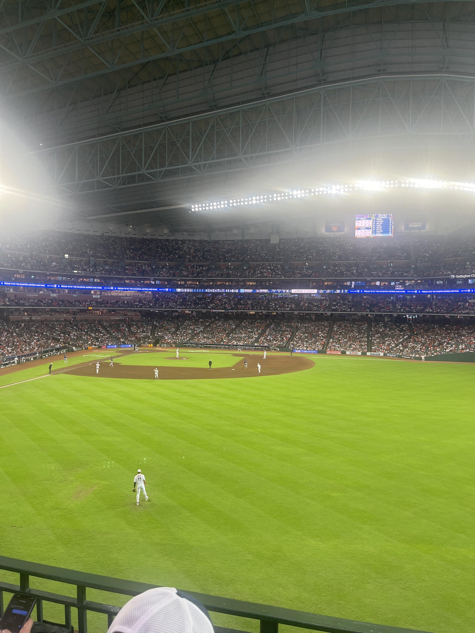 Real Fan View taken from Section 254 at Daikin Park by Francis M