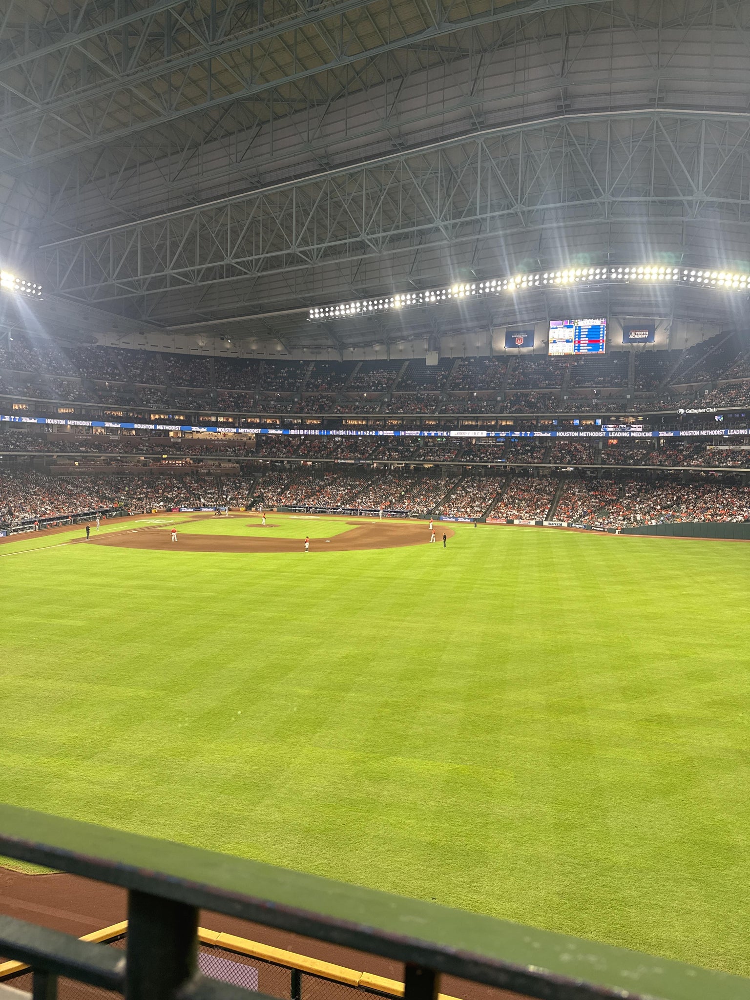 Real Fan View taken from Section 255 at Daikin Park by Carolina L
