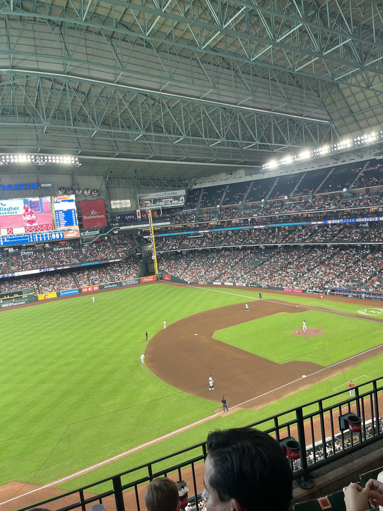 Real Fan View taken from Section 309 at Daikin Park by Elpidio S