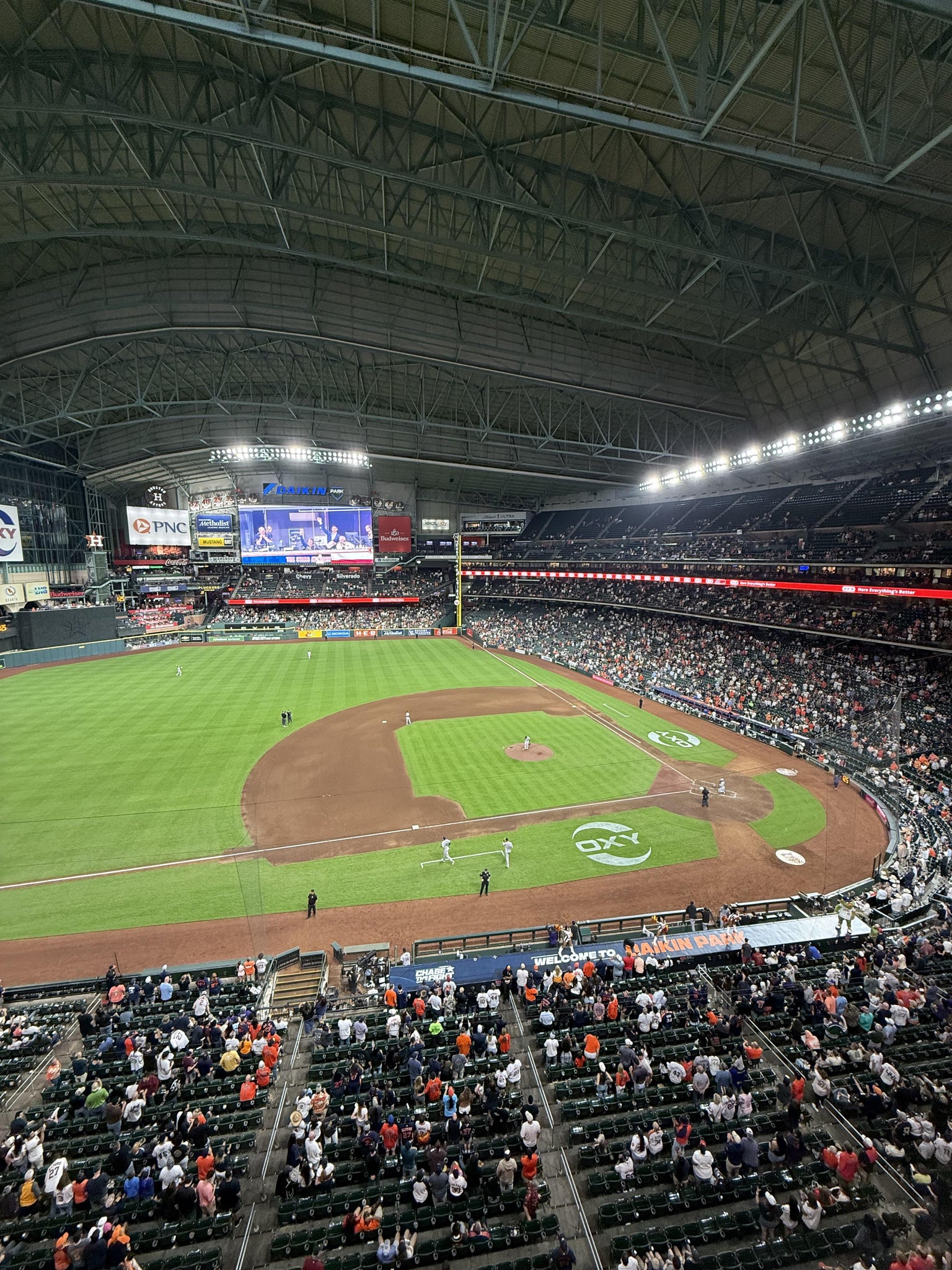 Real Fan View taken from Section 311 at Daikin Park by Isidro T