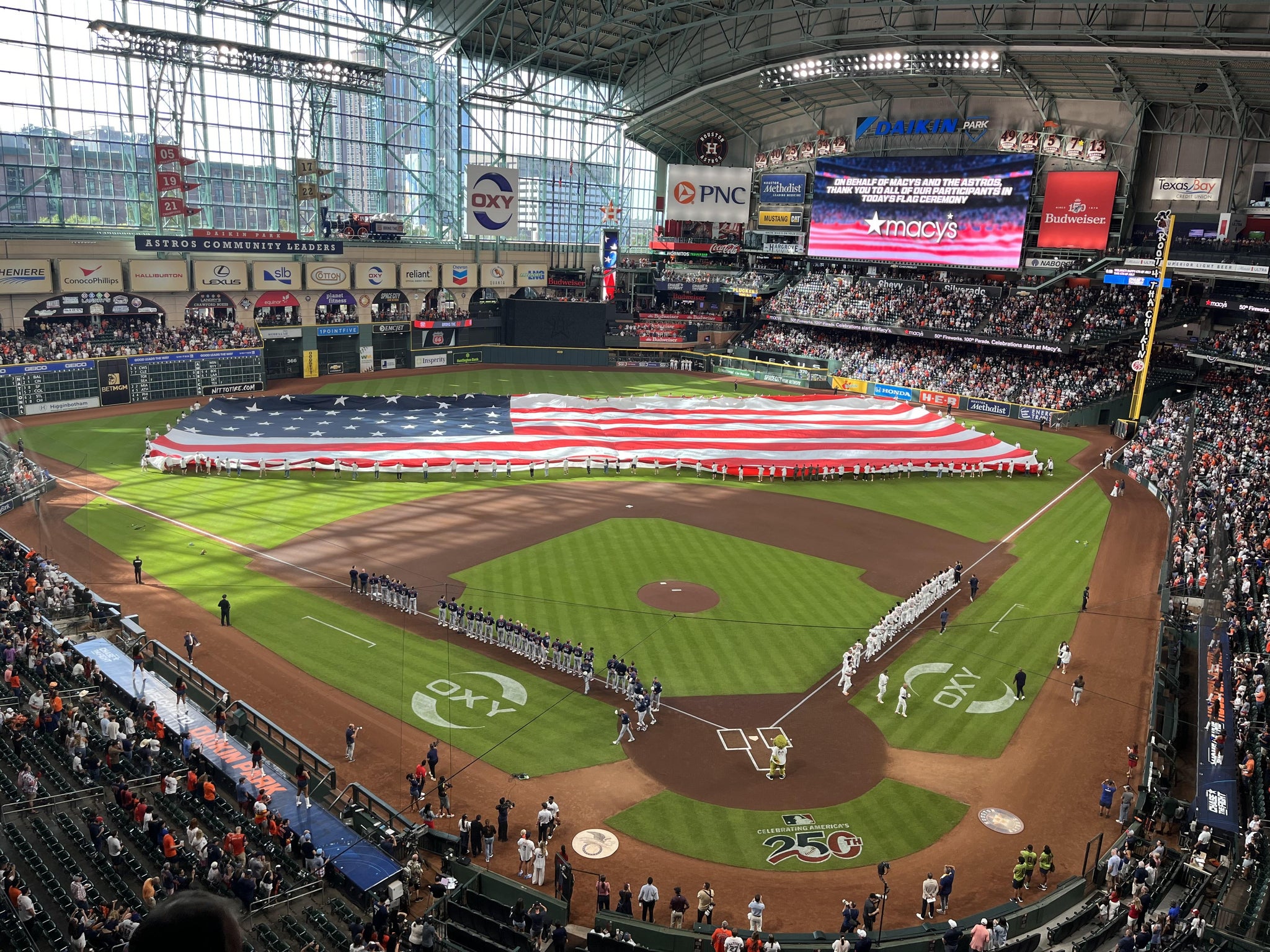 Real Fan View taken from Section 317 at Daikin Park by David K