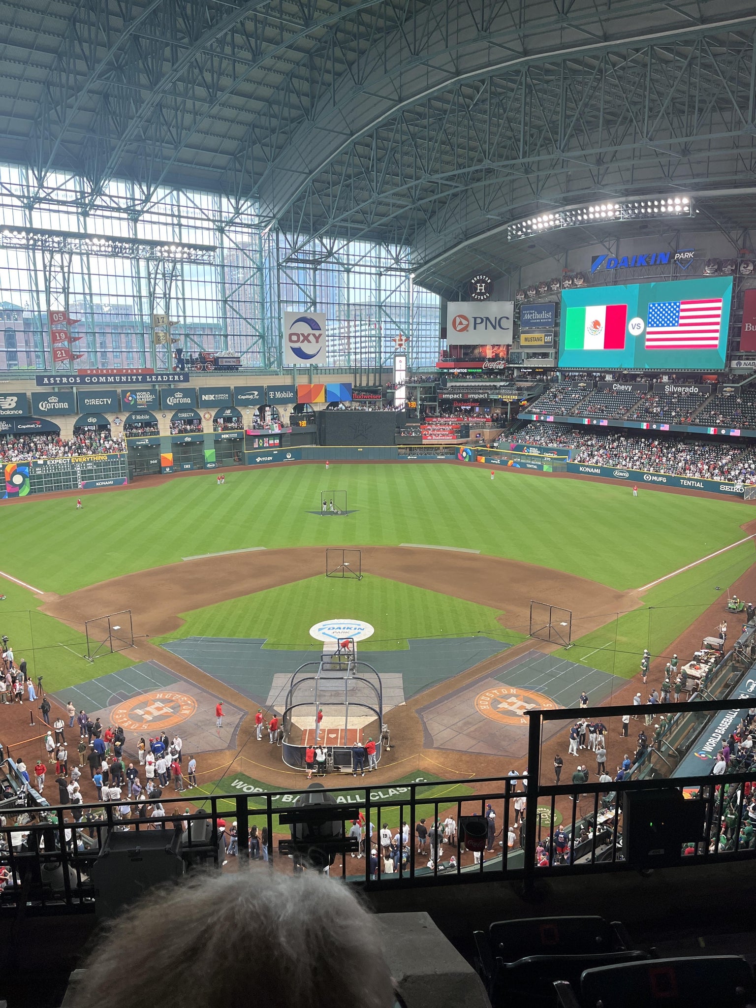Real Fan View taken from Section 319 at Daikin Park by Anonymous User