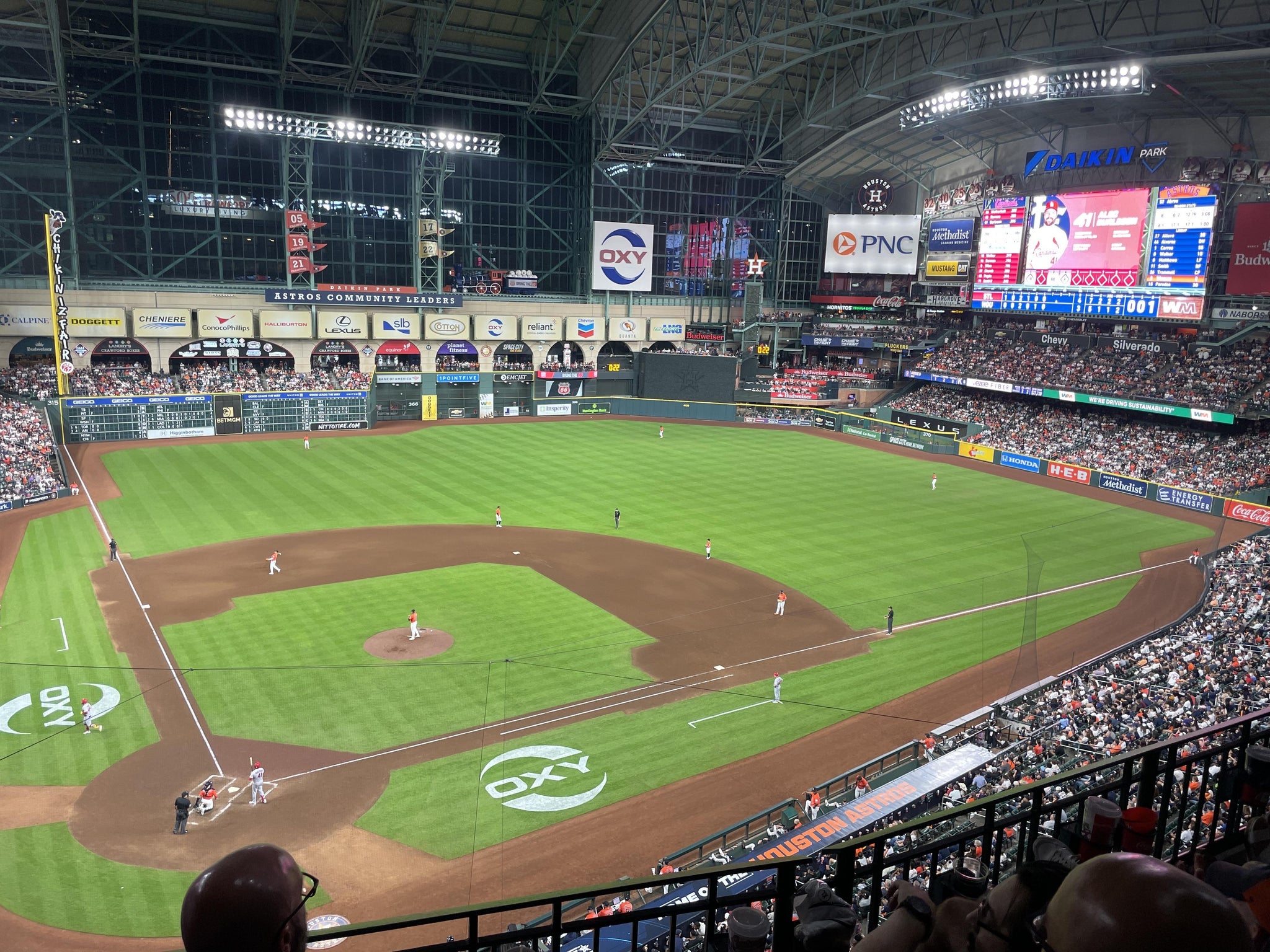 Real Fan View taken from Section 322 at Daikin Park by Jana W
