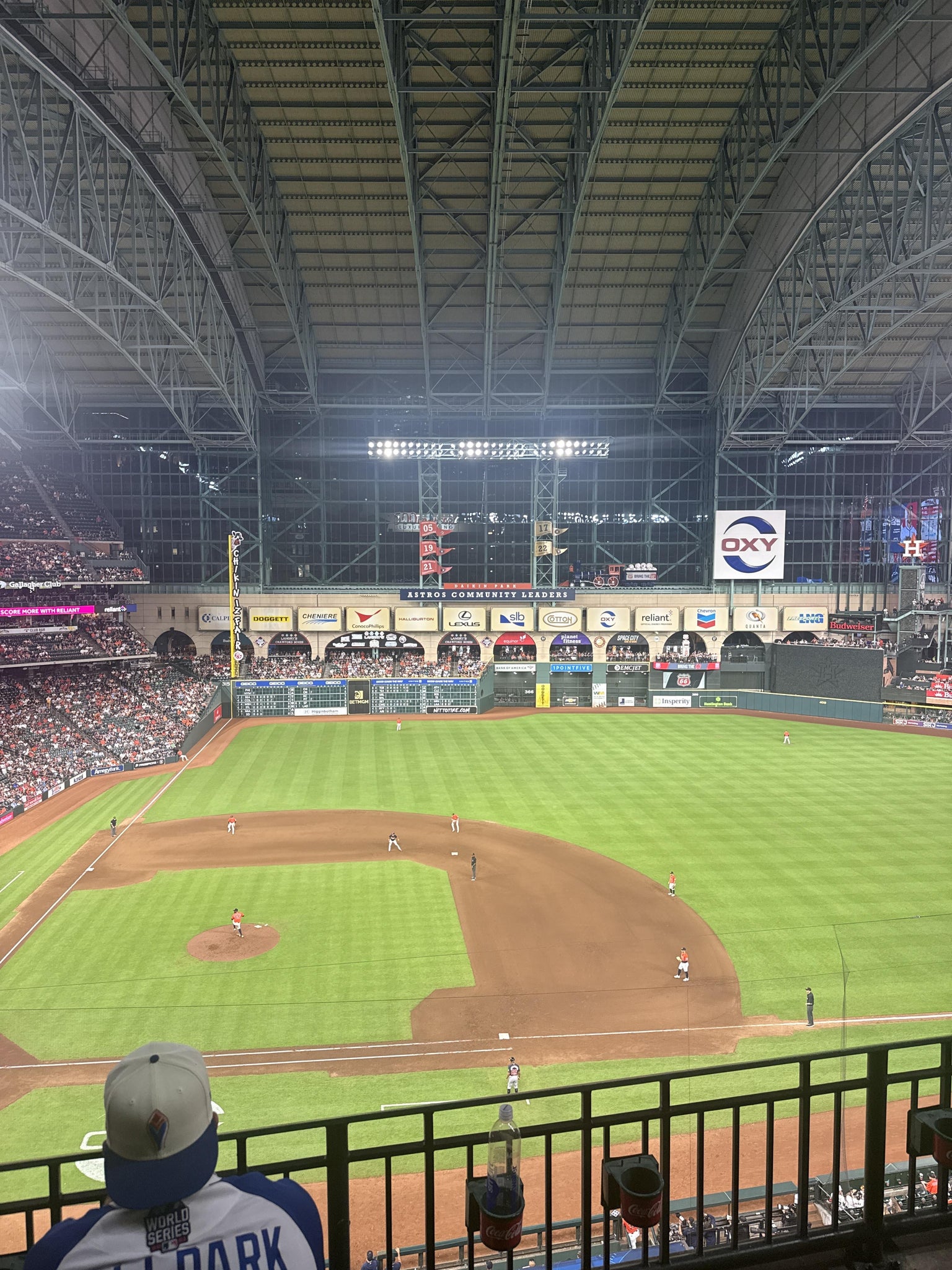 Real Fan View taken from Section 325 at Daikin Park by Javier V