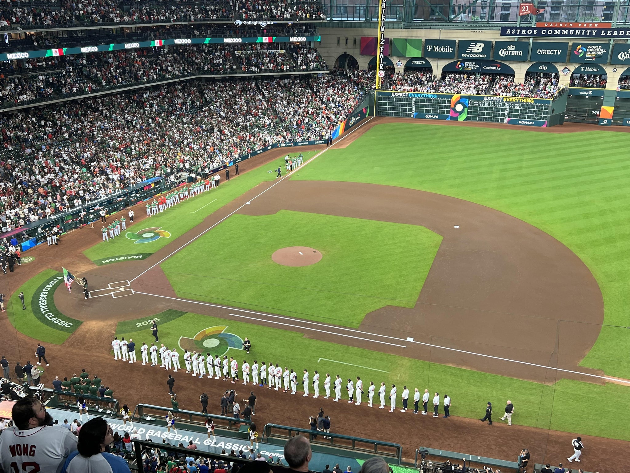 Real Fan View taken from Section 327 at Daikin Park by Bryan F