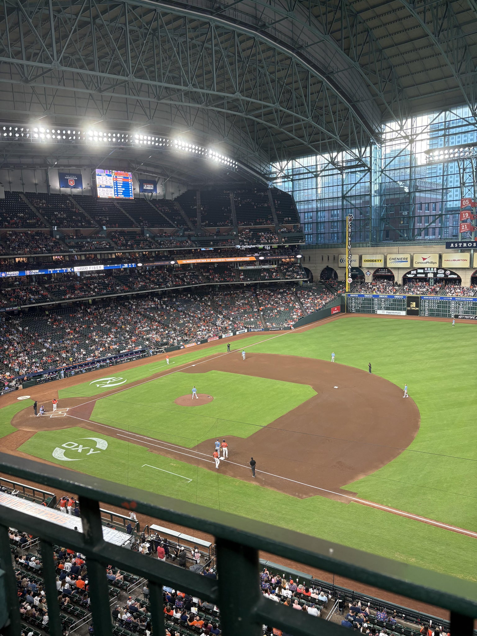 Real Fan View taken from Section 328 at Daikin Park by Denise B