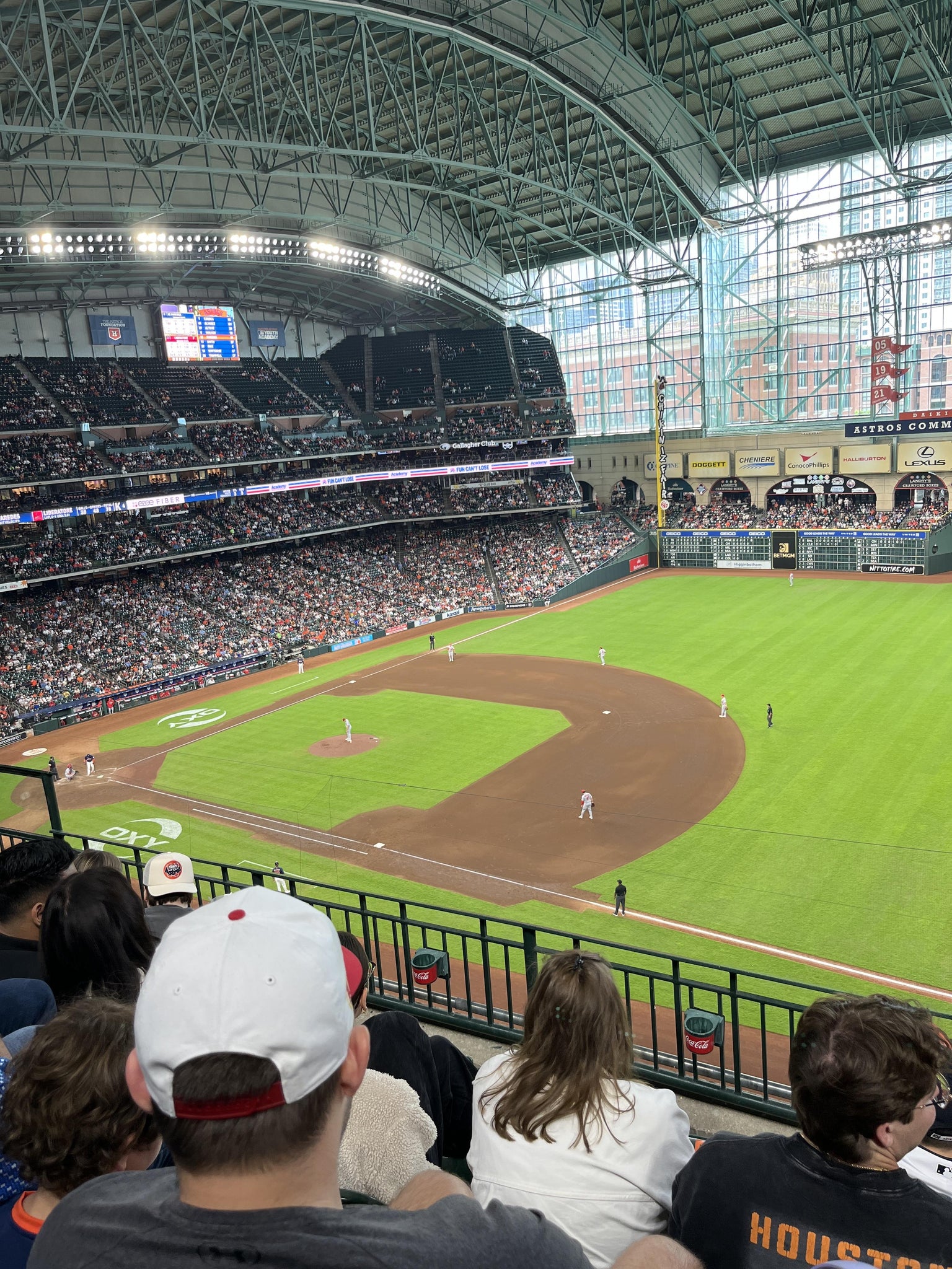 Real Fan View taken from Section 329 at Daikin Park by Elpidio S