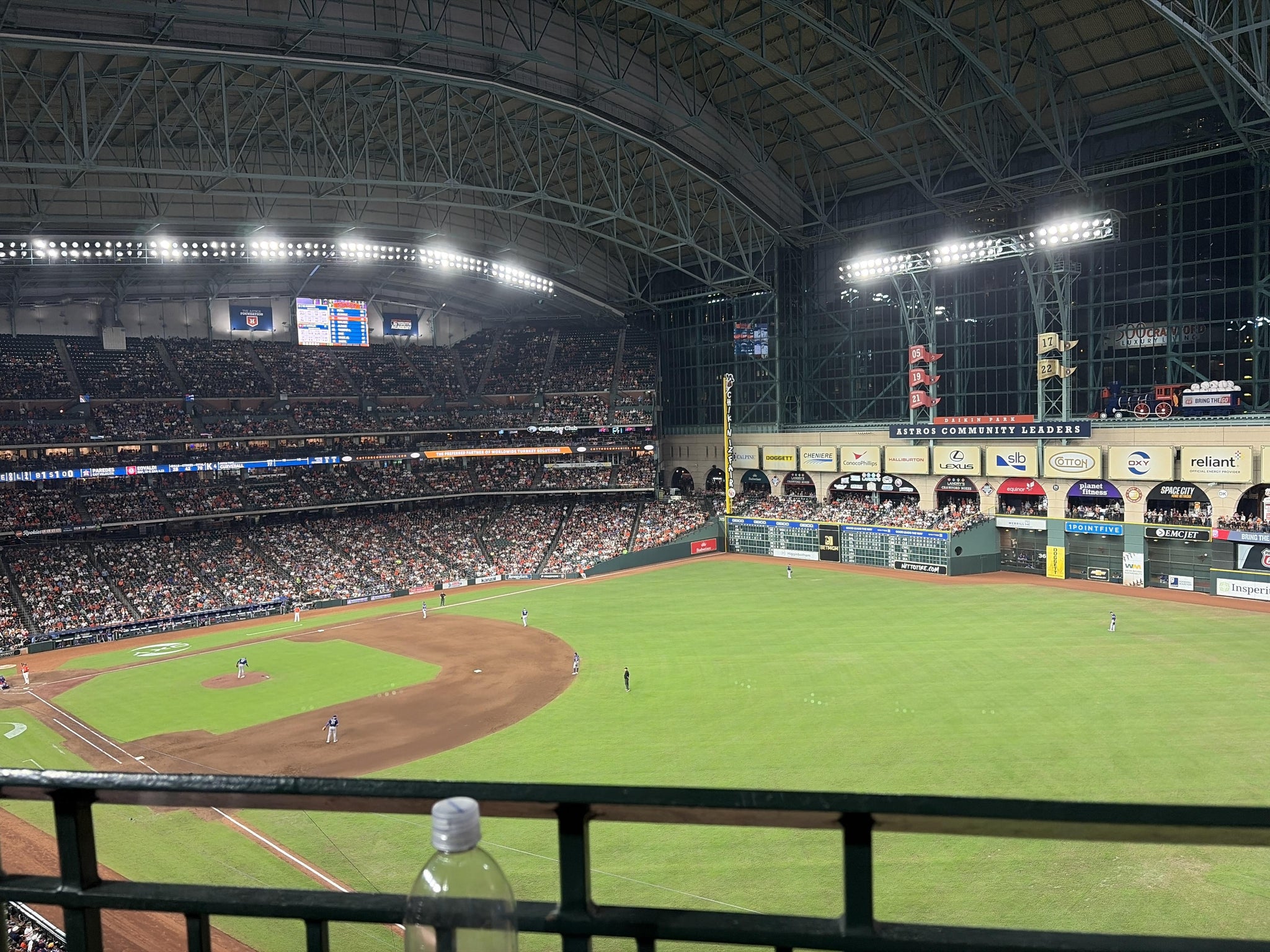 Real Fan View taken from Section 333 at Daikin Park by Oscar M