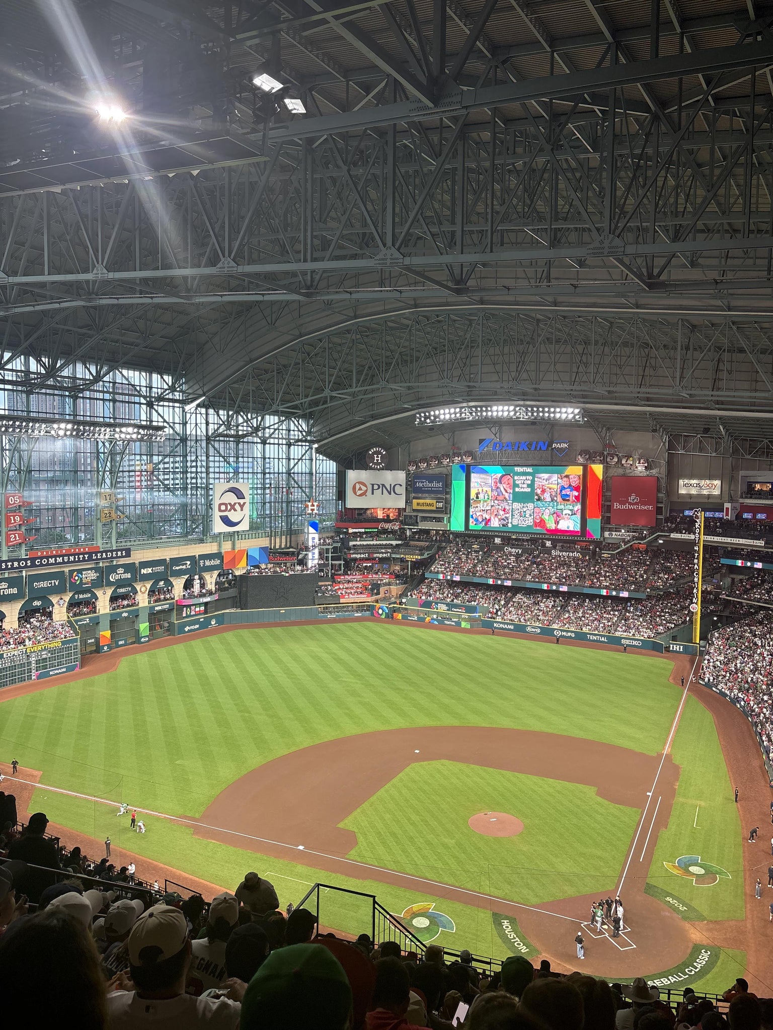 Real Fan View taken from Section 416 at Daikin Park by Byron F