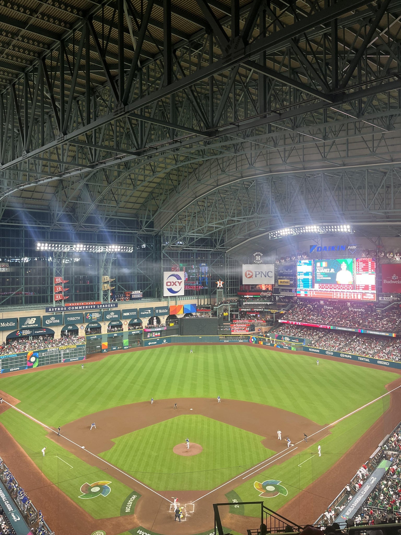 Real Fan View taken from Section 419 at Daikin Park by Hector G